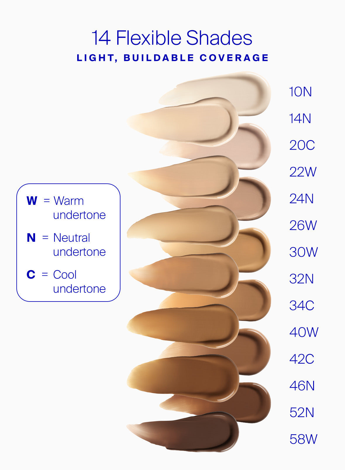 Supergoop! Protec(tint) Daily SPF Tint SPF 50 10N / 1.18 fl. oz. 14N / 1.18 fl. oz. 20C / 1.18 fl. oz. 22W / 1.18 fl. oz. 24N/ 1.18 fl. oz. 26W/ 1.18 fl. oz. 30W/ 1.18 fl. oz. 32N/ 1.18 fl. oz. 34C / 1.18 fl. oz. 40W/ 1.18 fl. oz. 42C/ 1.18 fl. oz. 46N/ 1.18 fl. oz. 52N/ 1.18 fl. oz. 58W / 1.18 fl. oz.