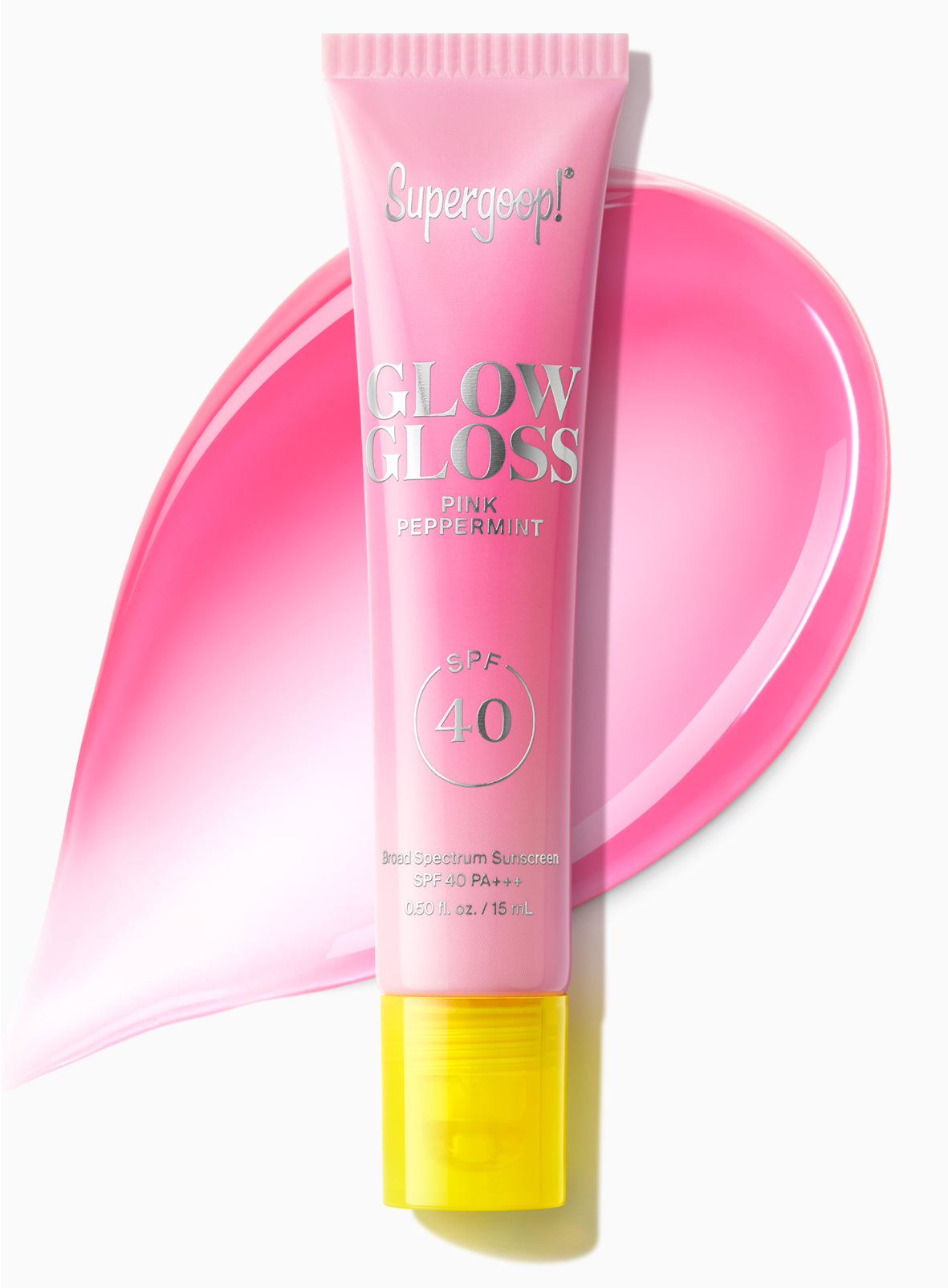 Supergoop! | Glow Gloss SPF 40 Lip Balm Pink Peppermint