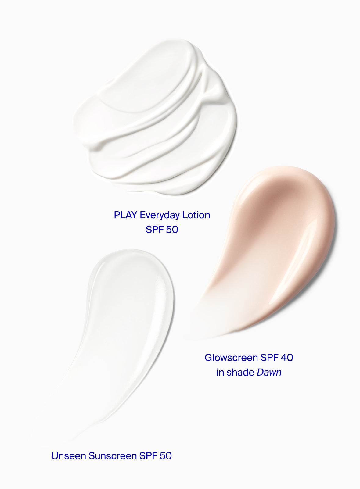 Supergoop! Award Winners SPF Super! Set PLAY Everyday Lotion SPF 50 with Sunflower Extract 18 fl. oz. Unseen Sunscreen SPF 50 1.7 fl. oz. Glowscreen SPF 40 Dawn / 1.7 fl. oz. goop