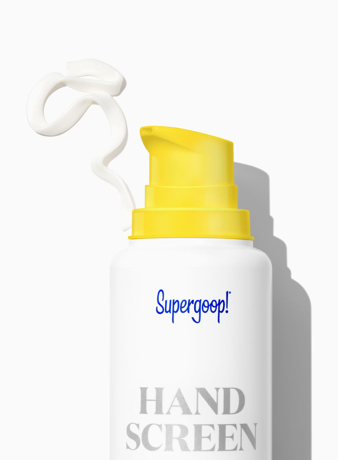 Supergoop! Handscreen SPF 40 / 6.76 fl. oz. pump and texture