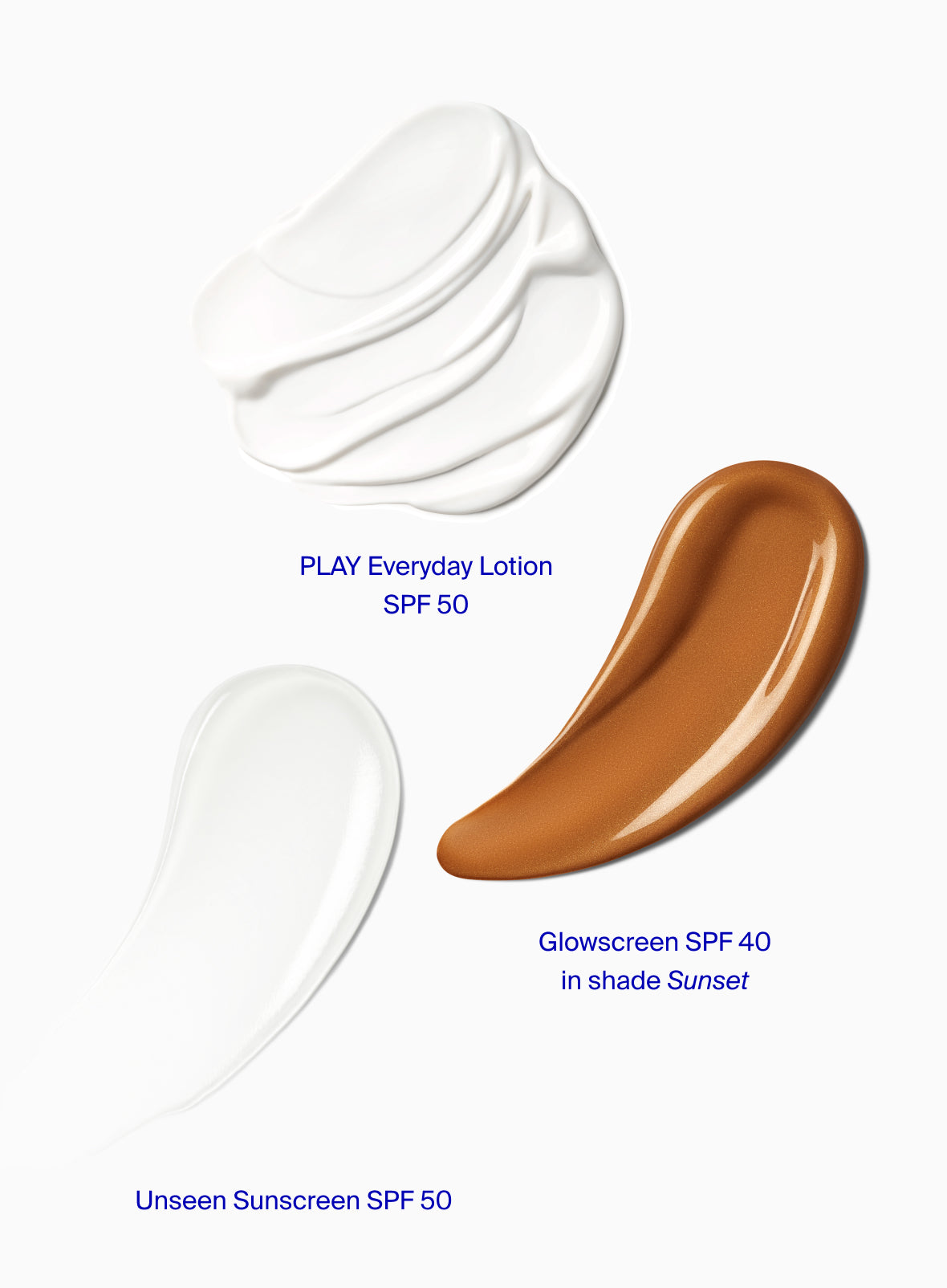 Supergoop! Award Winners SPF Super! Set PLAY Everyday Lotion SPF 50 with Sunflower Extract 18 fl. oz. Unseen Sunscreen SPF 50 1.7 fl. oz. Glowscreen SPF 40 Sunset / 1.7 fl. oz. goop