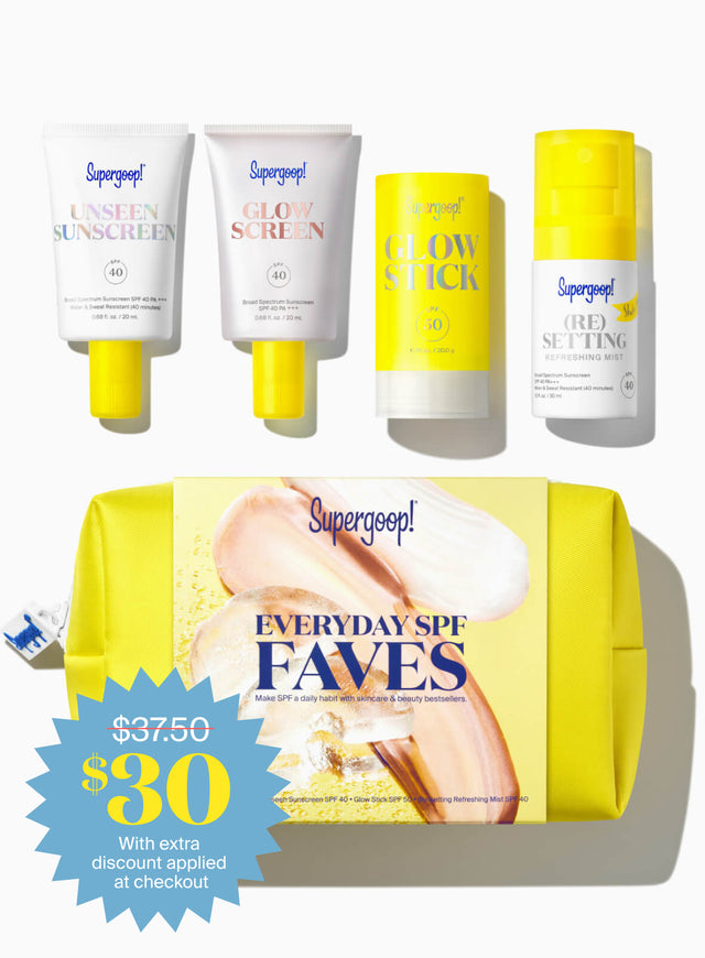 Supergoop! Everyday SPF Faves Kit packshot SALE