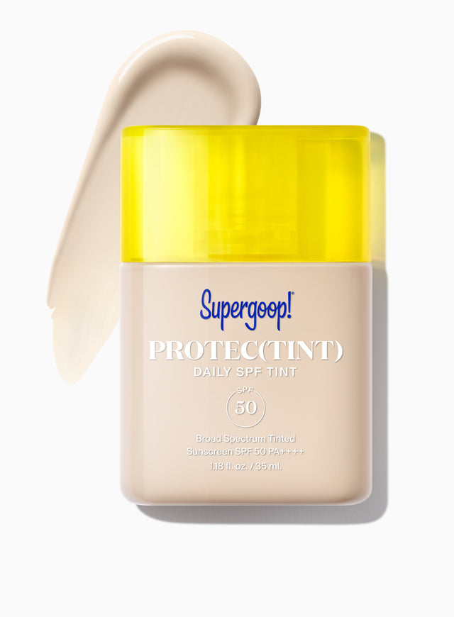 Supergoop! Protec(tint) Daily SPF Tint SPF 50 10N / 1.18 fl. oz. Packshot and goop