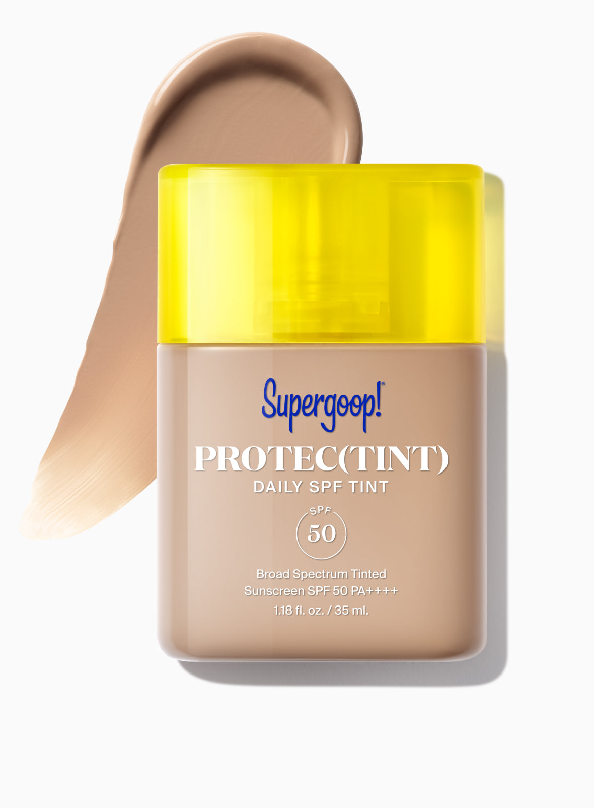 Supergoop! Protec(tint) Daily SPF Tint SPF 50 24N / 1.18 fl. oz. Packshot and goop