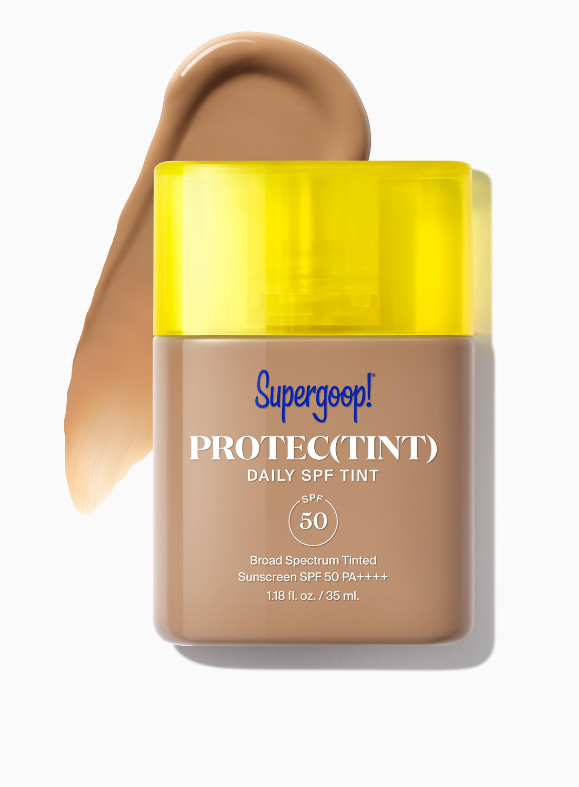 Supergoop! Protec(tint) Daily SPF Tint SPF 50 32N / 1.18 fl. oz. Packshot and goop
