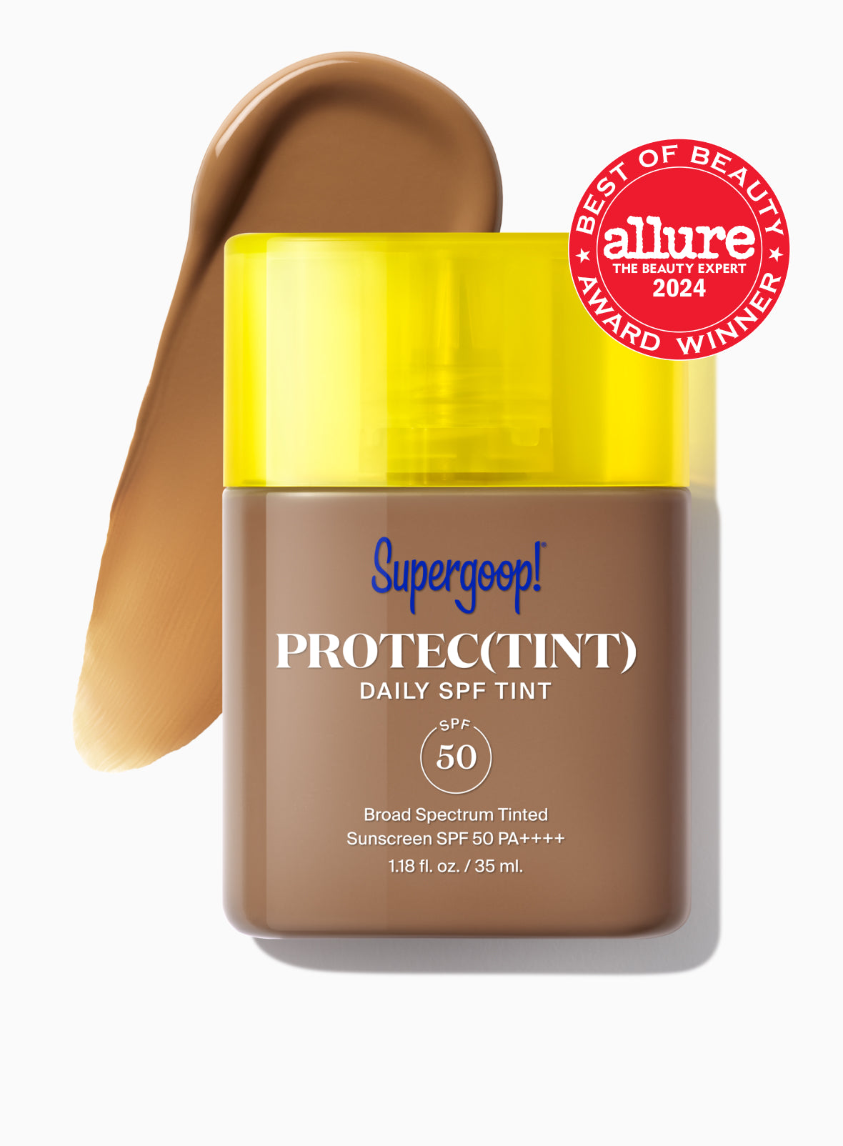 Supergoop! Protec(tint) Daily SPF Tint SPF 50 40W / 1.18 fl. oz. Packshot and goop