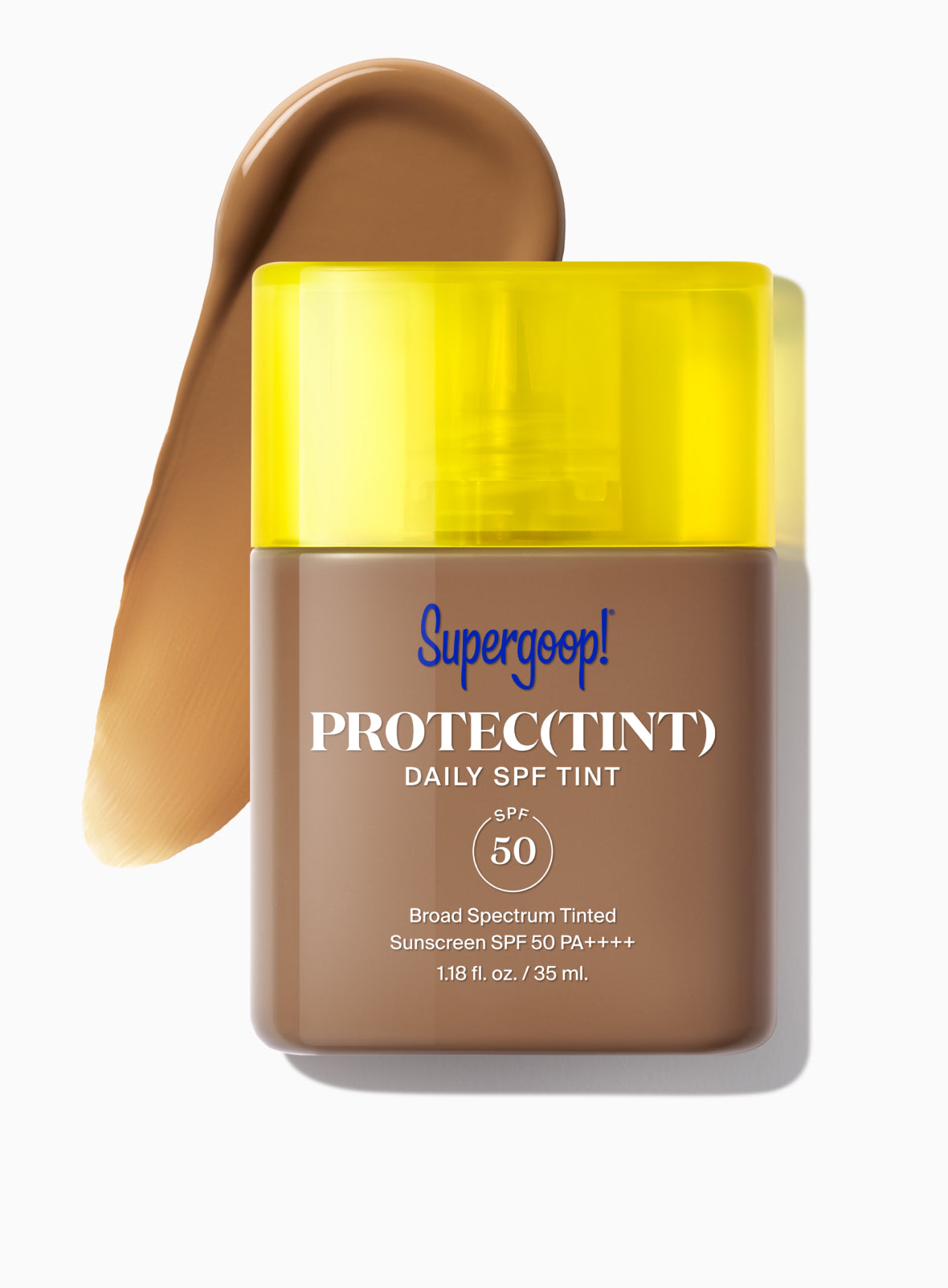 Supergoop! Protec(tint) Daily SPF Tint SPF 50 40W / 1.18 fl. oz. Packshot and goop