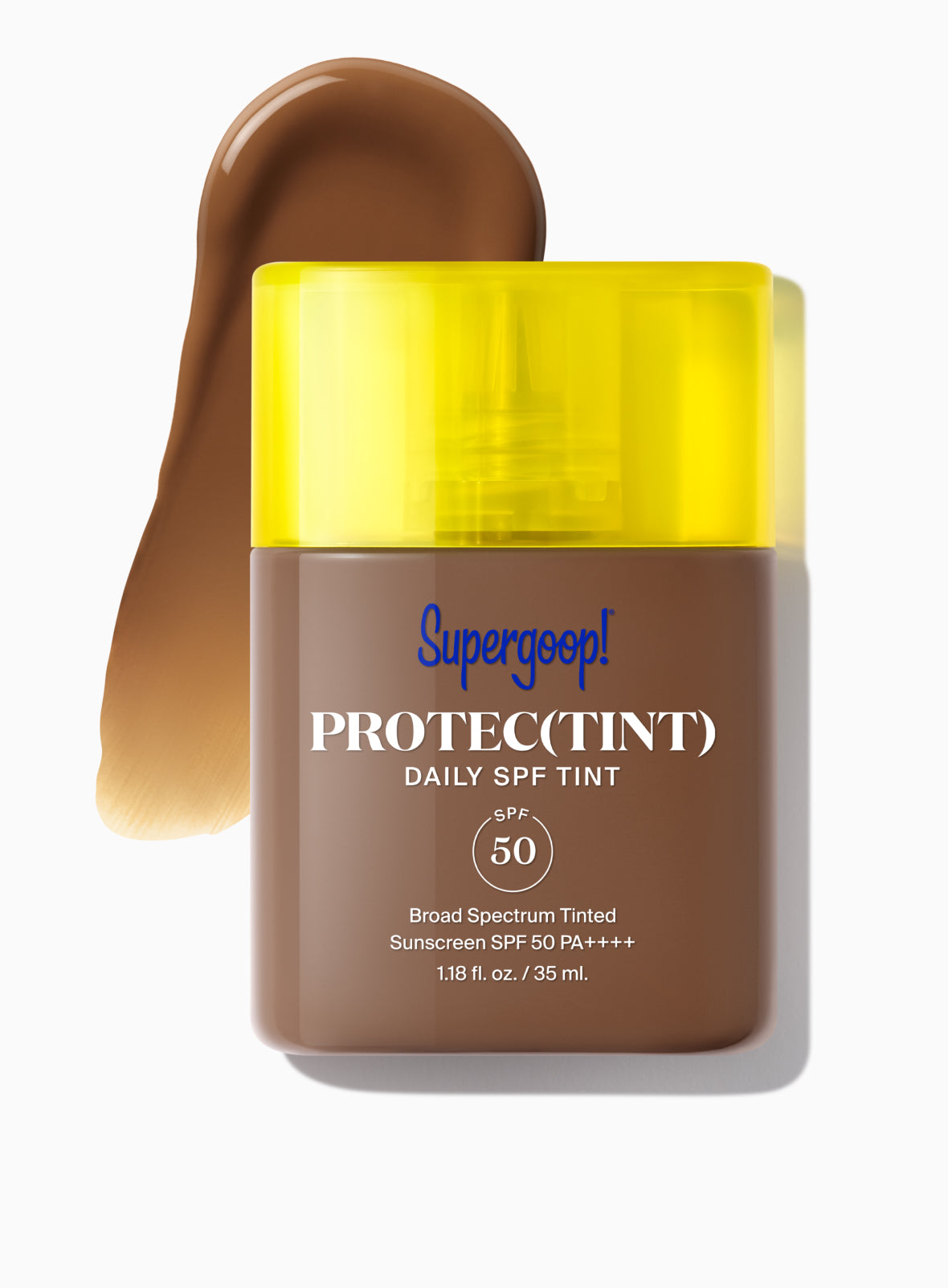 Supergoop! Protec(tint) Daily SPF Tint SPF 50 46N / 1.18 fl. oz. Packshot and goop