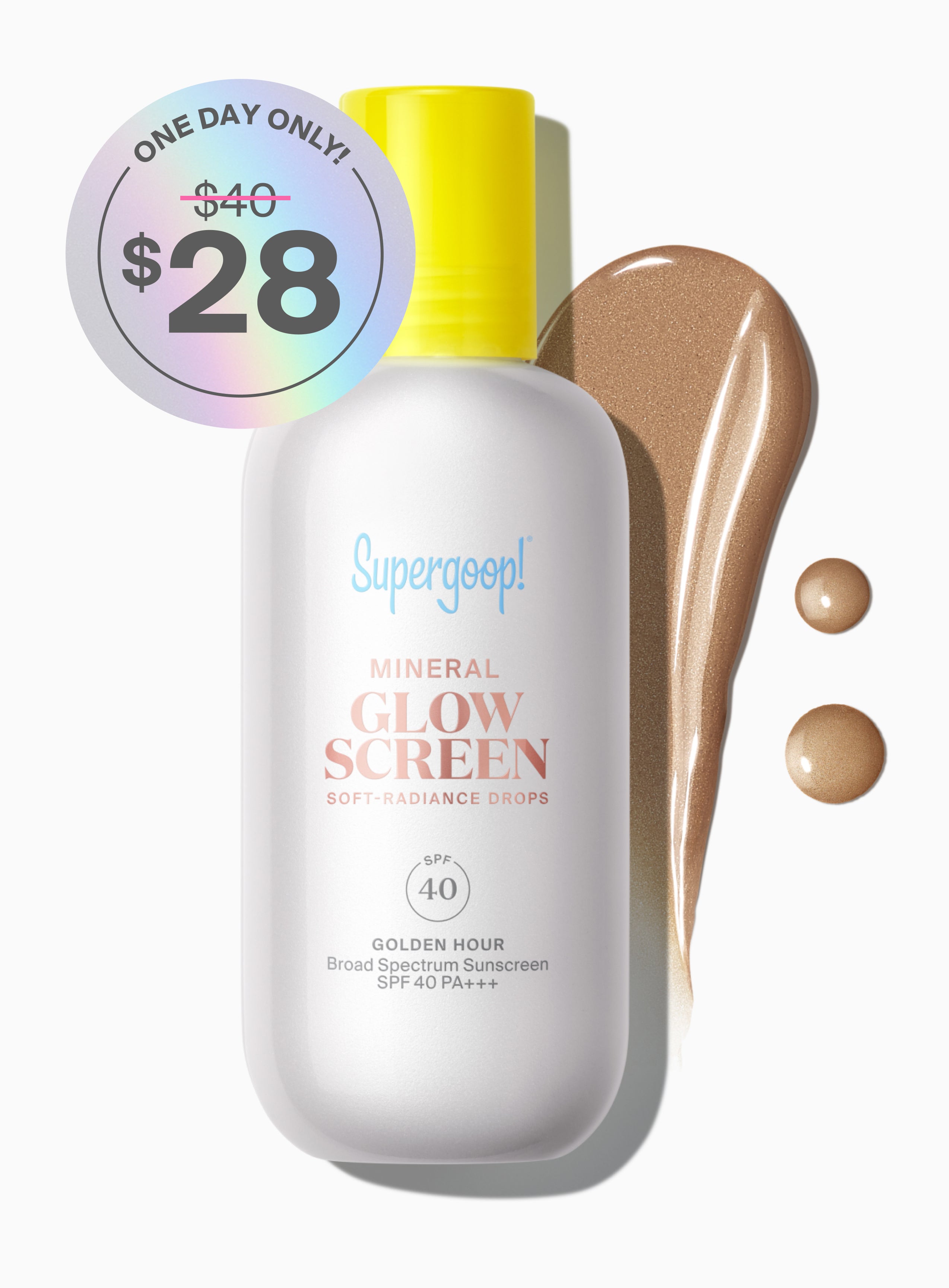Mineral Glowscreen Soft-Radiance Drops SPF 40
