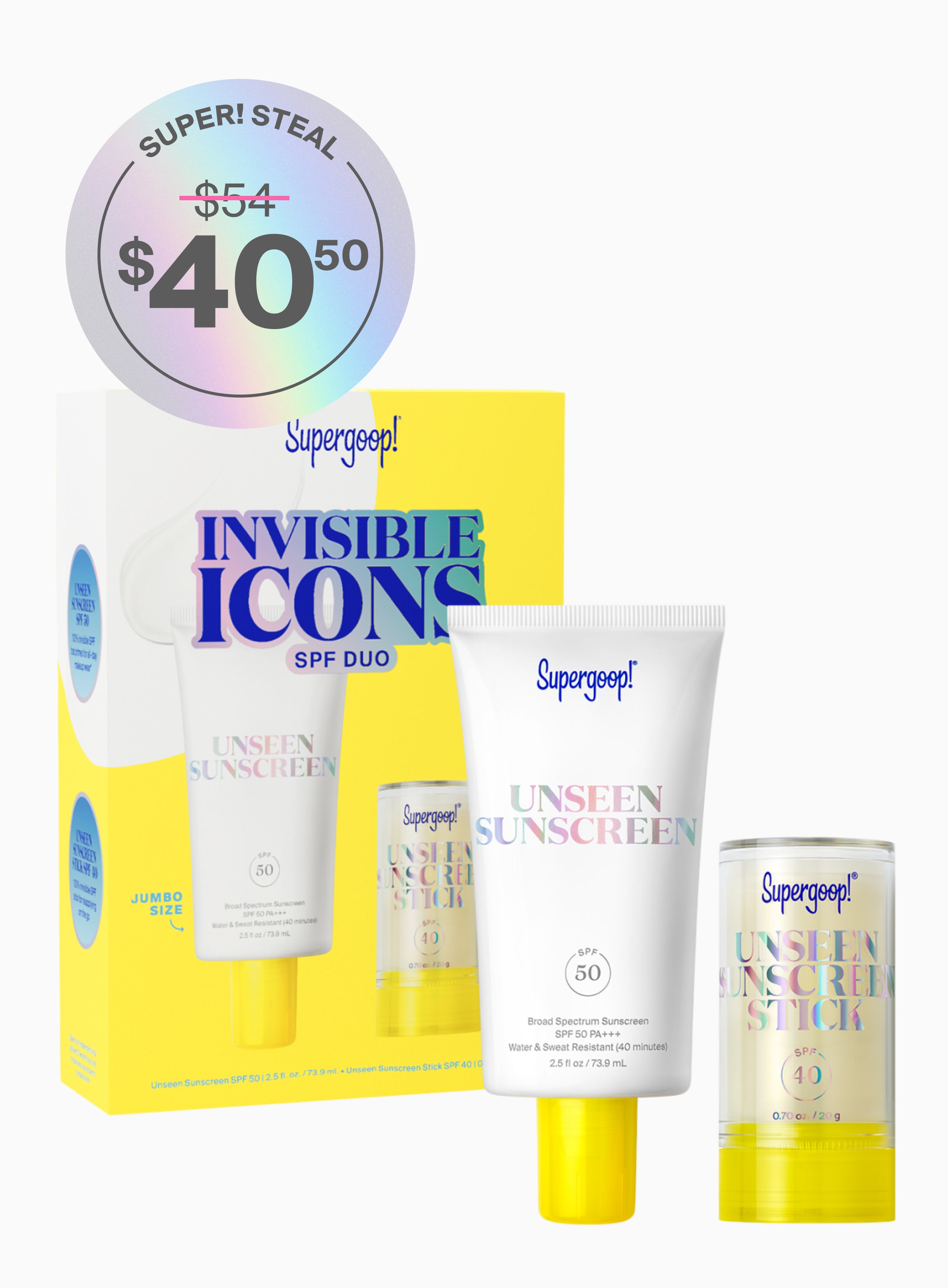 Invisible SPF Duo Kits - Jumbo