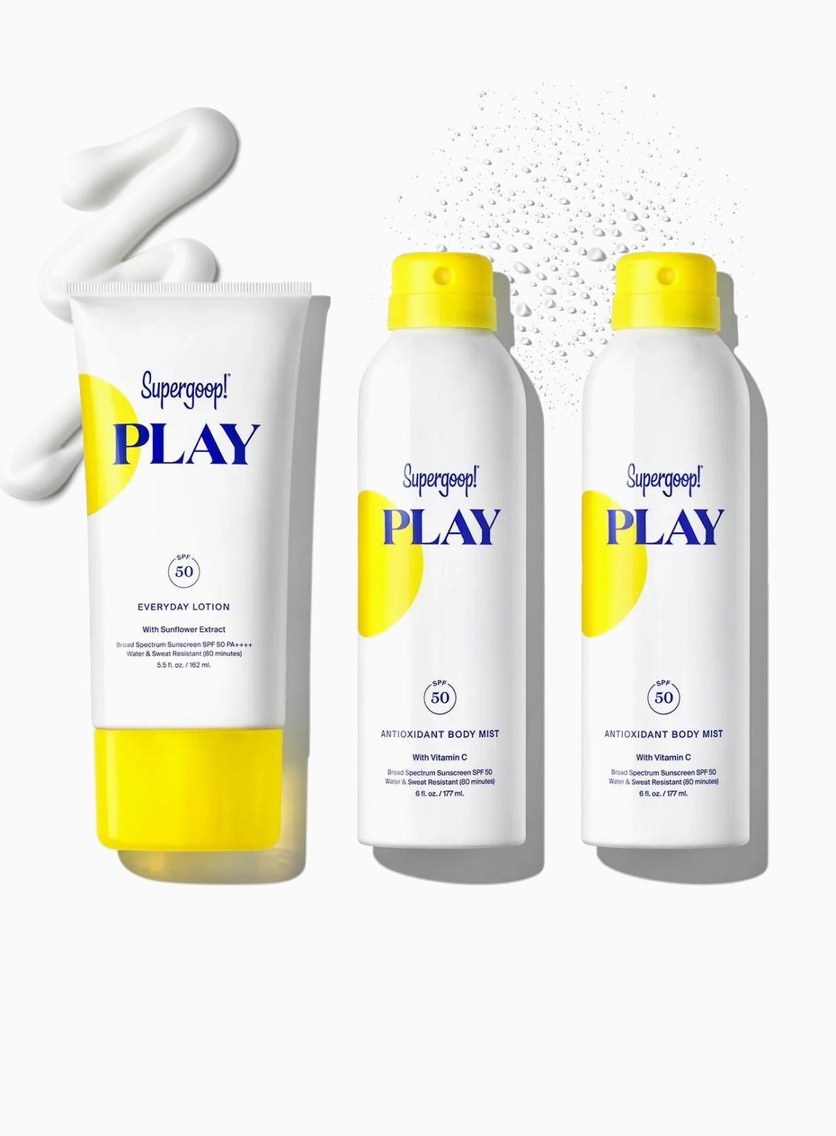 Supergoop! Beach Day Set 5.5 fl. oz Packshot and goop