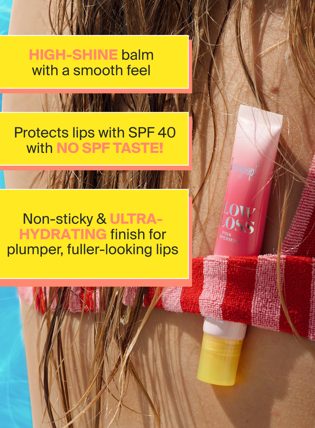 Supergoop! | Glow Gloss SPF 40 Lip BalmStrawberry Spritz / Vanilla Soft-Serve / Pink Peppermint