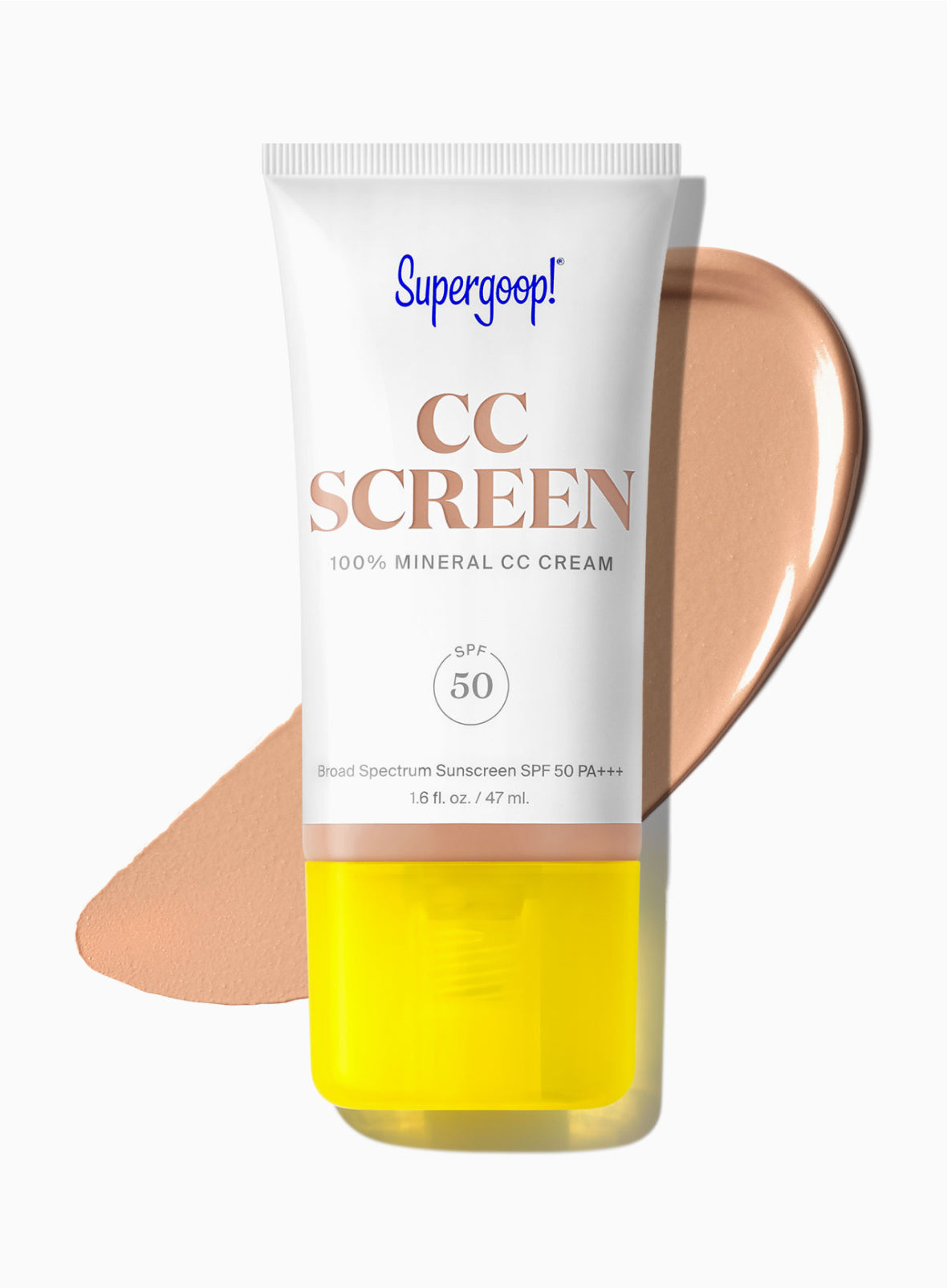 Supergoop! CC Screen 100% Mineral CC Cream SPF 50 230C / 1.6 fl. oz. Packshot and goop