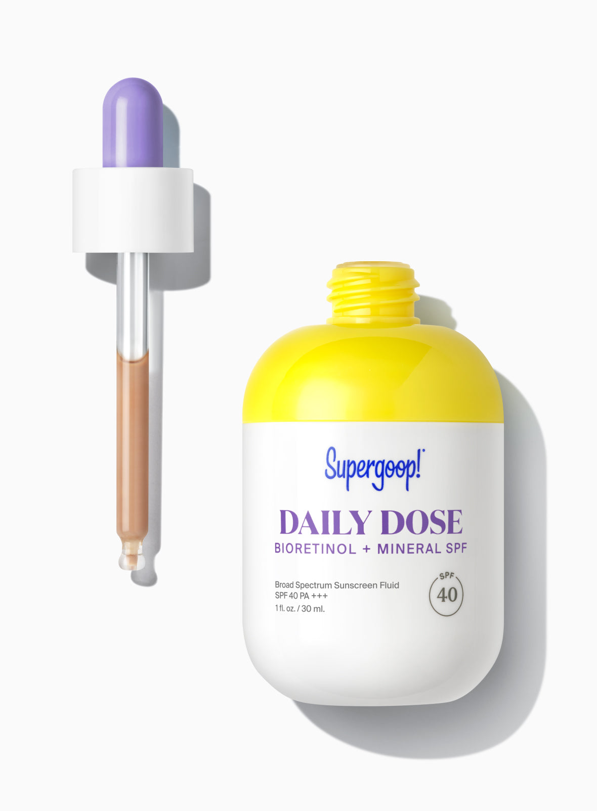 Supergoop! Daily Dose Bioretinol + Mineral SPF 40 Fluid Dropper