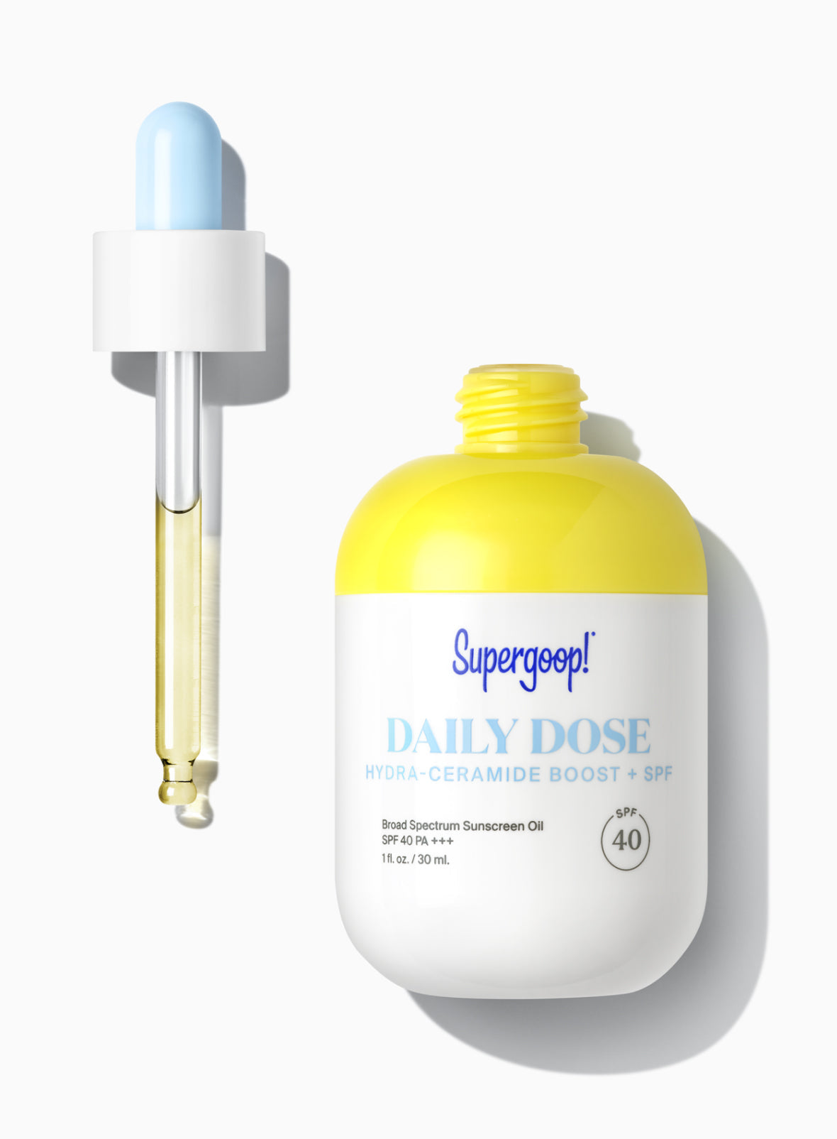 Supergoop! Daily Dose Hydra-Ceramide Boost + SPF 40 Oil Dropper