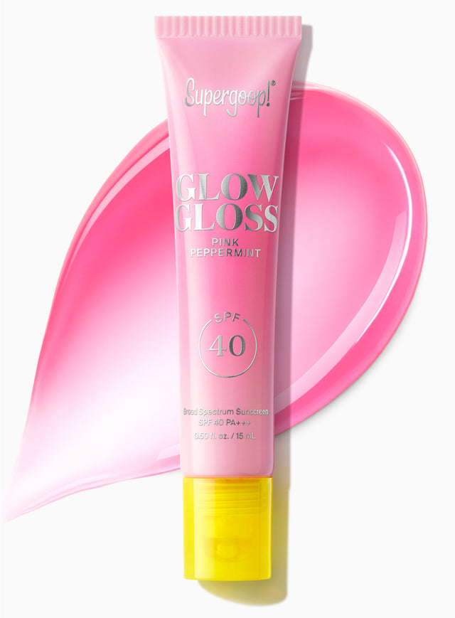 Supergoop! | Glow Gloss SPF 40 Lip Balm Pink Peppermint