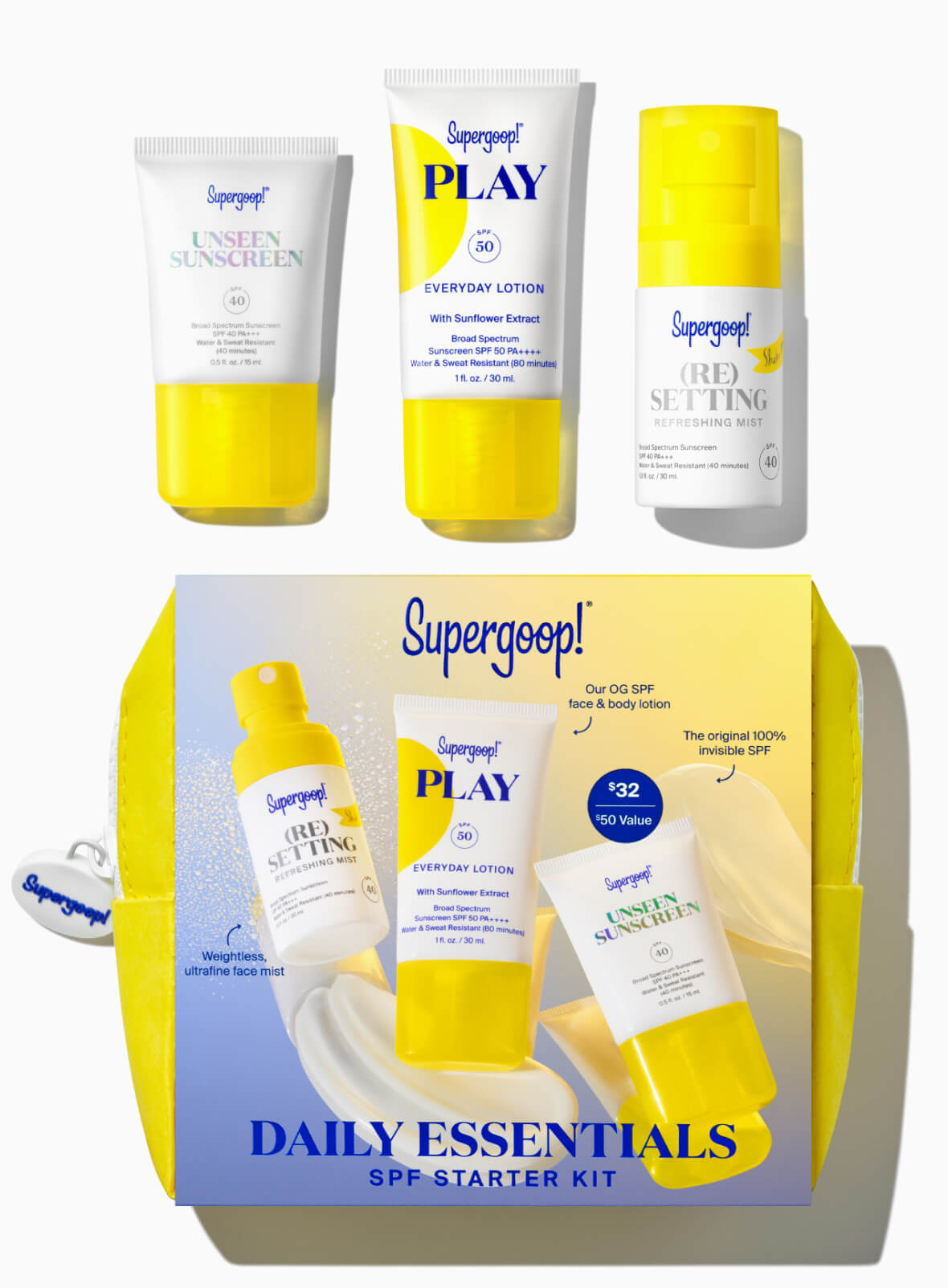 Daily Essentials SPF Starter Kit Packshot