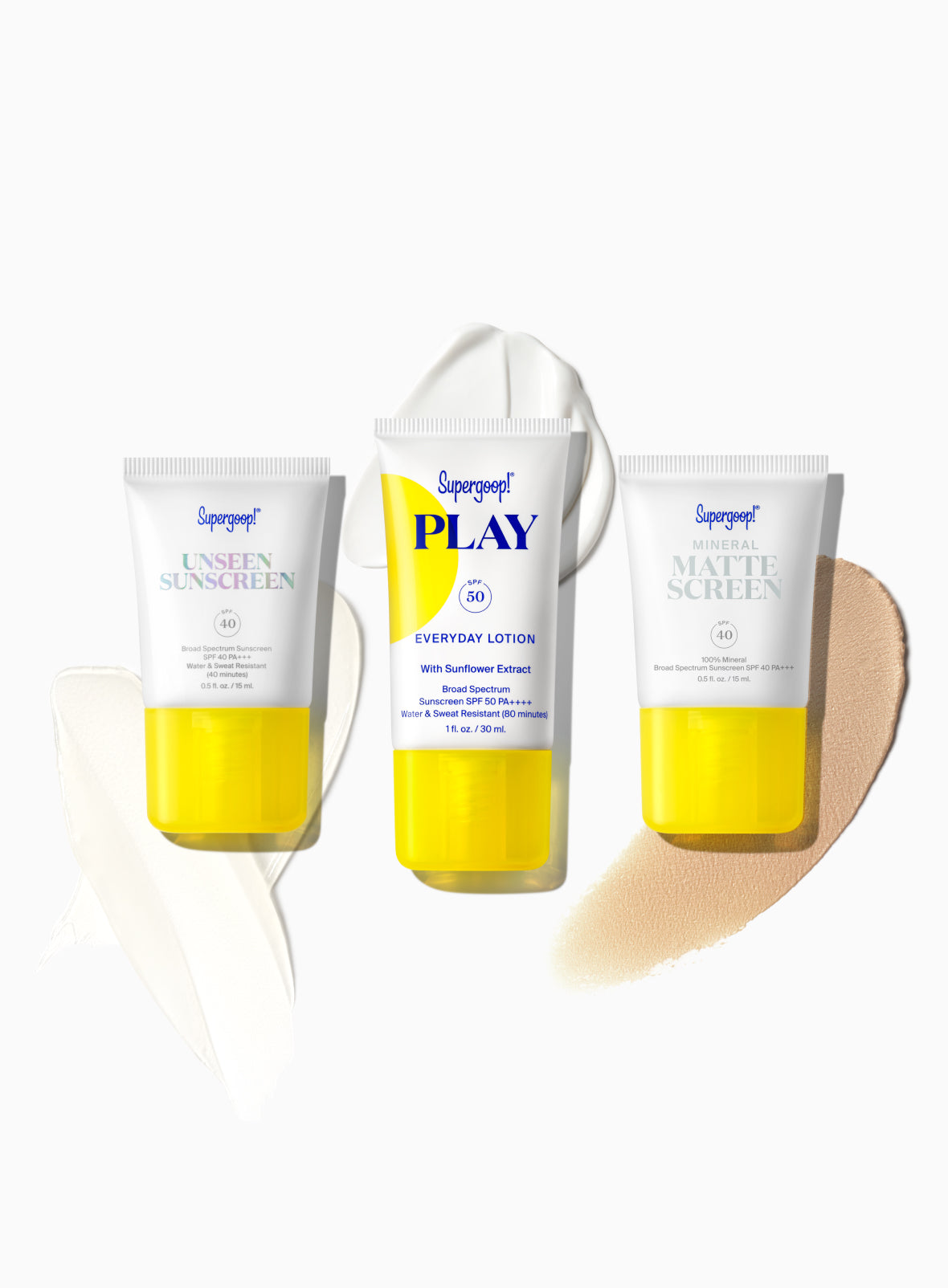 Supergoop! | Daily SPF Starter Set packshot & goop