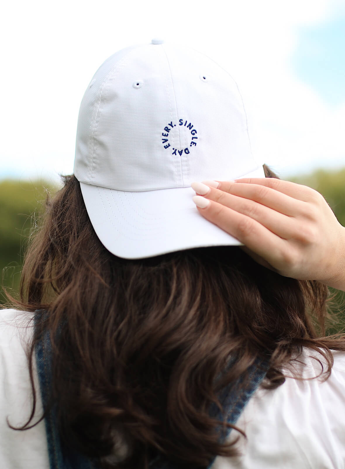 Supergoop! Every. Single. Day.™ Baseball Cap Packshot on model