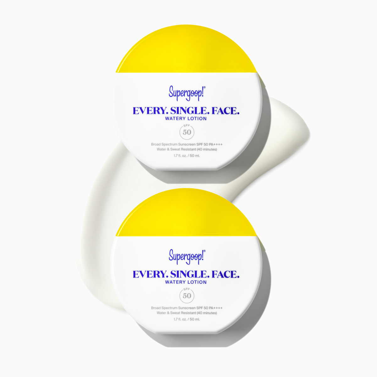 Supergoop! Every. Single. Face. Watery Lotion SPF 50 2-pack 