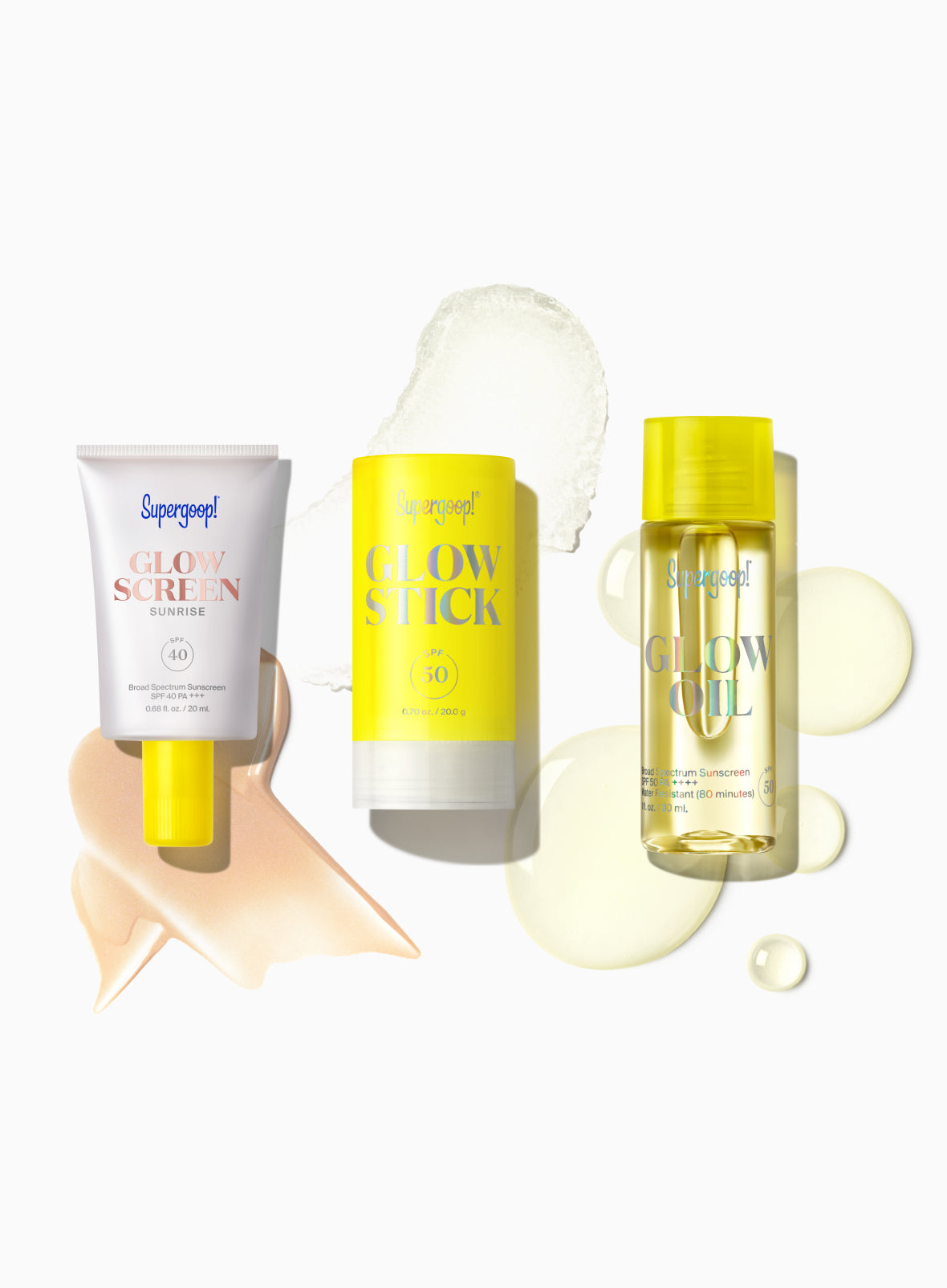 Supergoop! | Endless Glow SPF Set carton goop and packshot