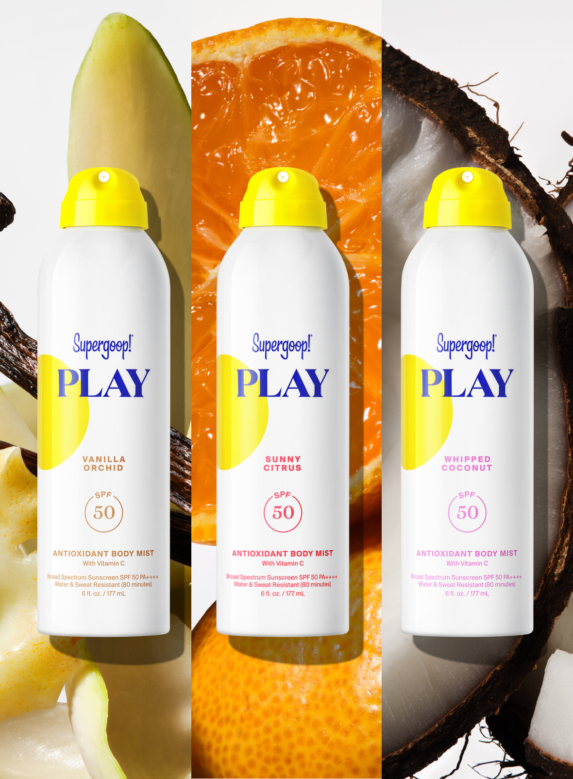 PLAY Mist SPF 50 Trio