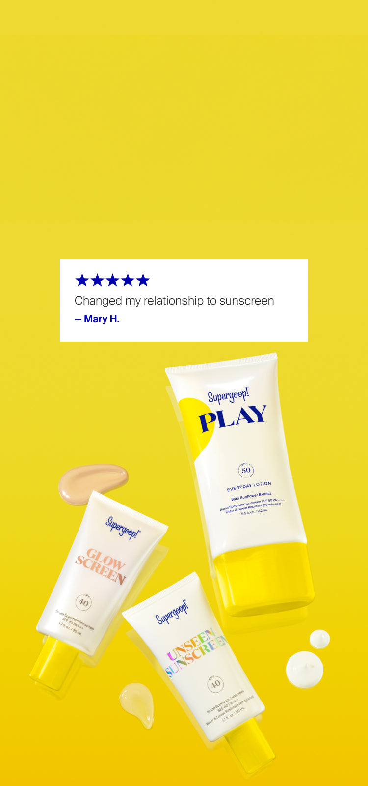 Supergoop! The Best Skincare with SPF and Sunscreen