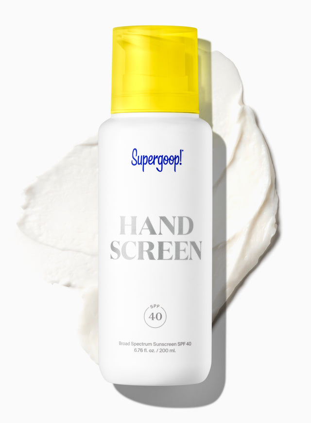 Supergoop! Handscreen SPF 40 / 6.76 fl. oz. Packshot and goop