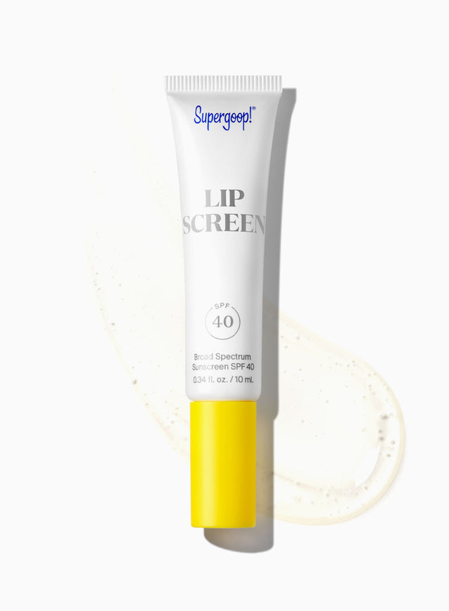 Supergoop! Lipscreen SPF 40 0.34 oz. Packshot and goop