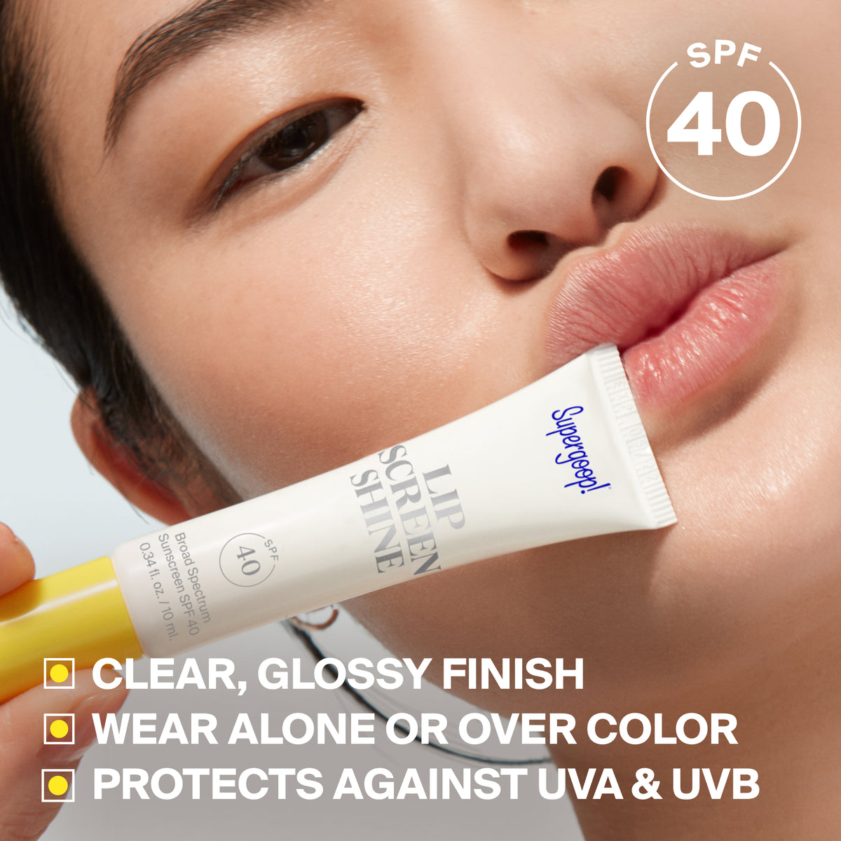 Lipscreen Supergoop! Lipscreen Shine SPF 40 - Clear Lip Gloss