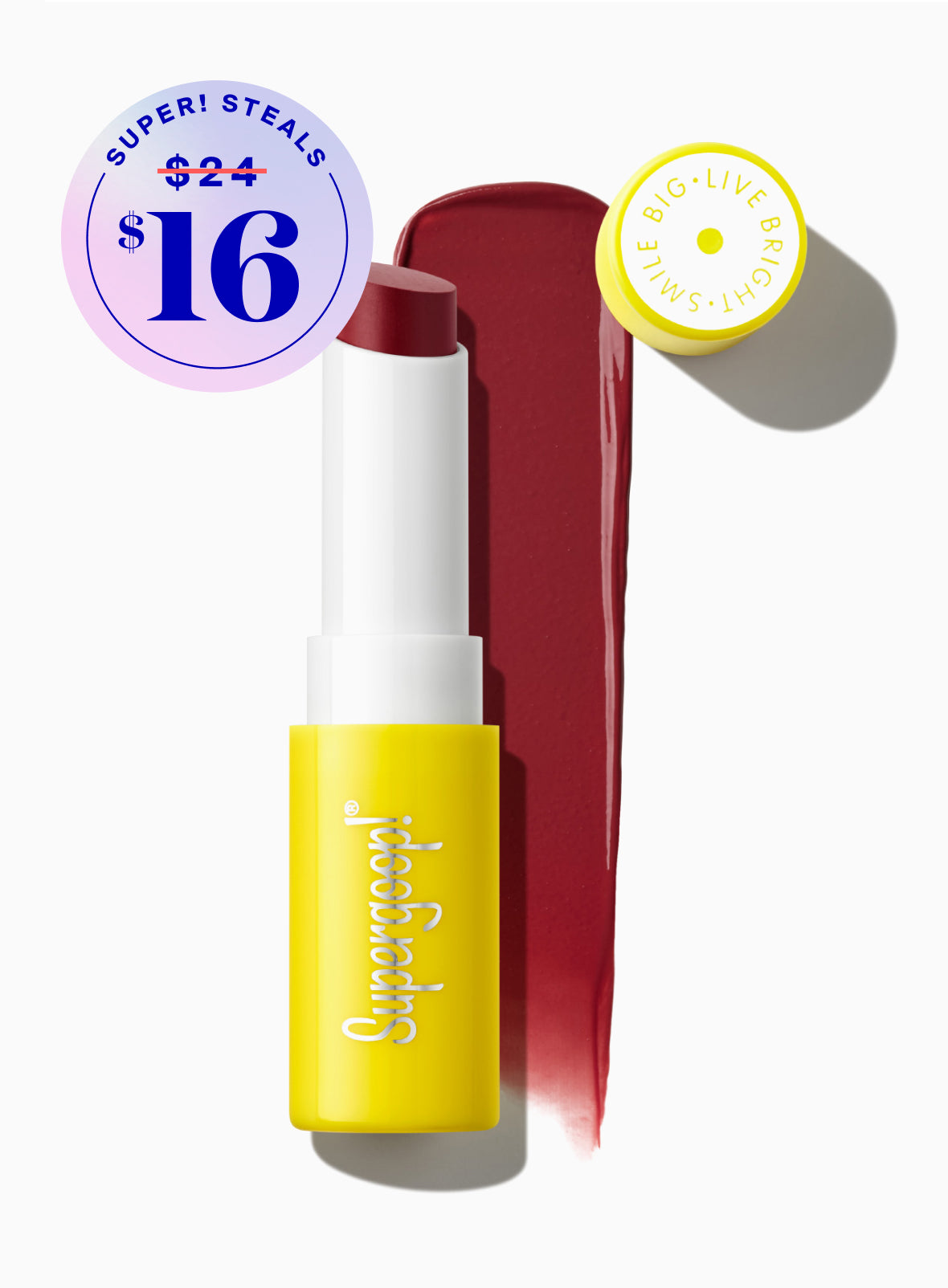 Lipshade 100% Mineral SPF 30 Hydrating Lipstick in shade Love You More Packshot and goop