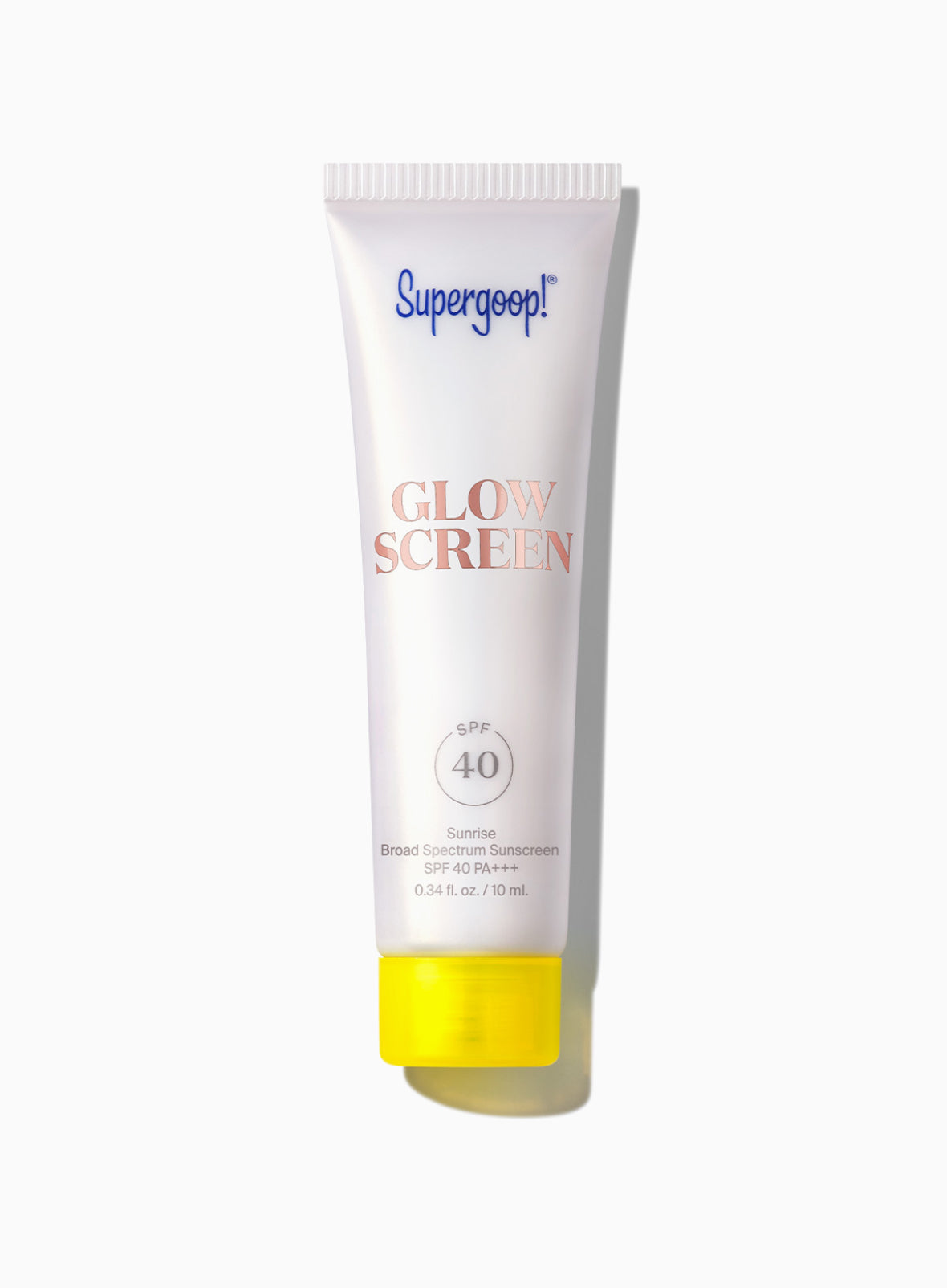 Mini Tube Glowscreen SPF 40 in Sunrise 10ml