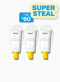 Unseen Sunscreen SPF 50 Trio