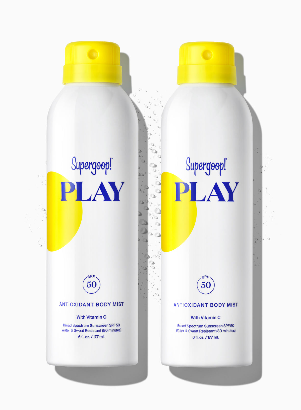 PLAY Antioxidant Body Mist SPF 50 with Vitamin C - 2 pack