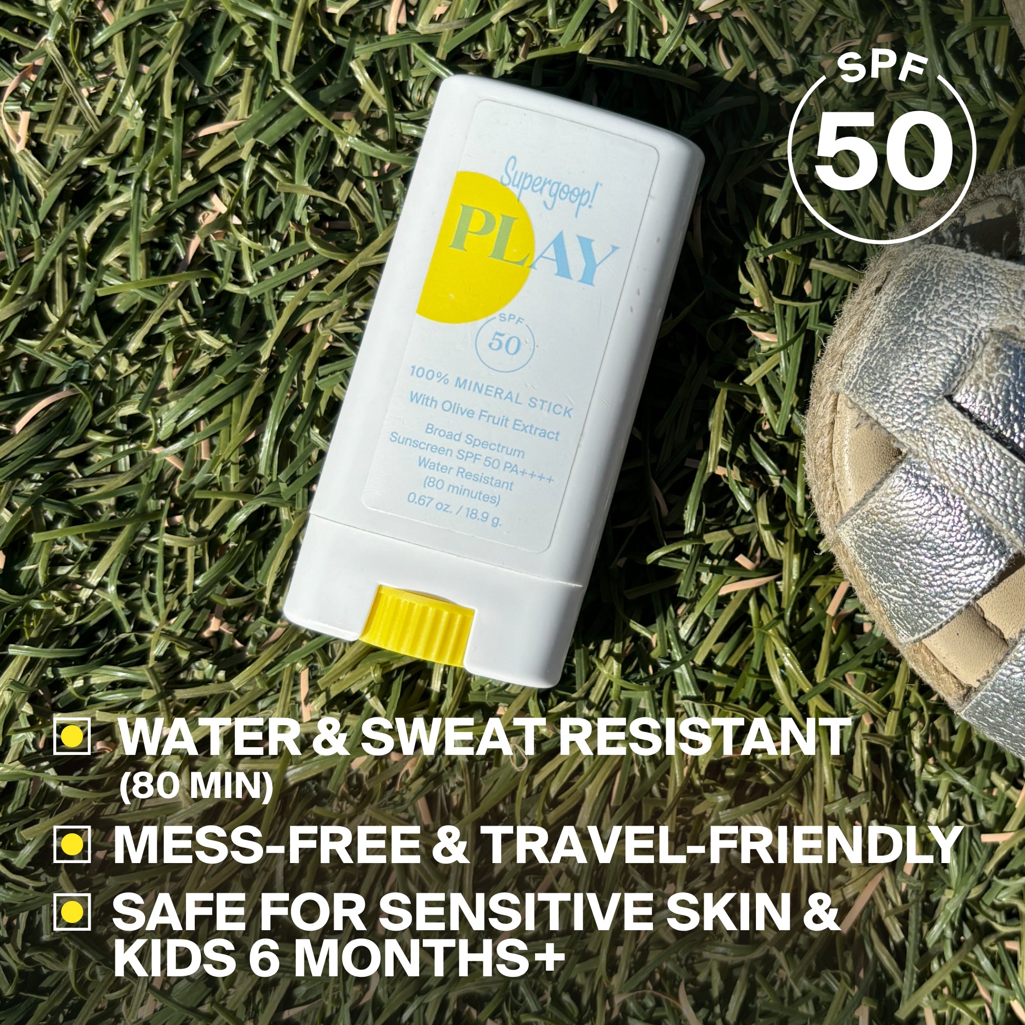 Supergoop! PLAY Mineral Sunscreen Stick SPF 50