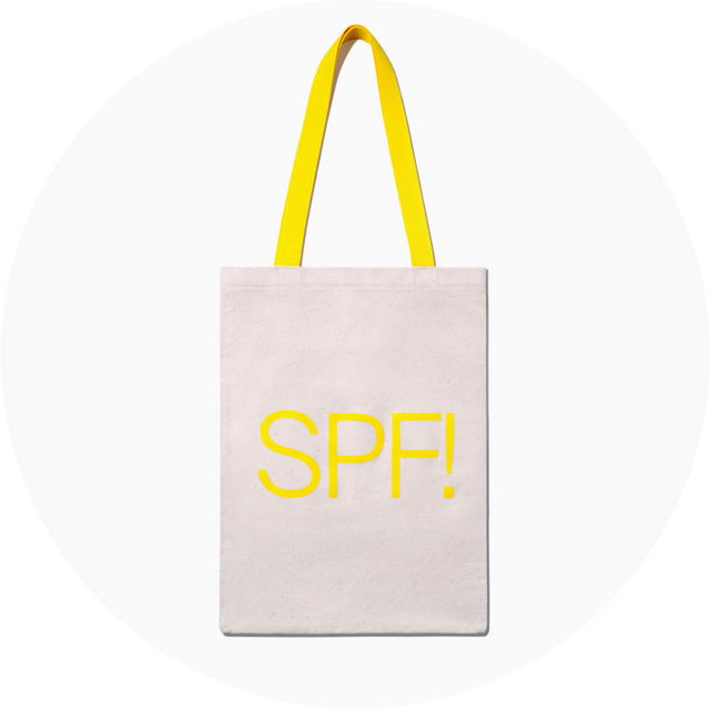 SPF! Canvas Tote Bag
