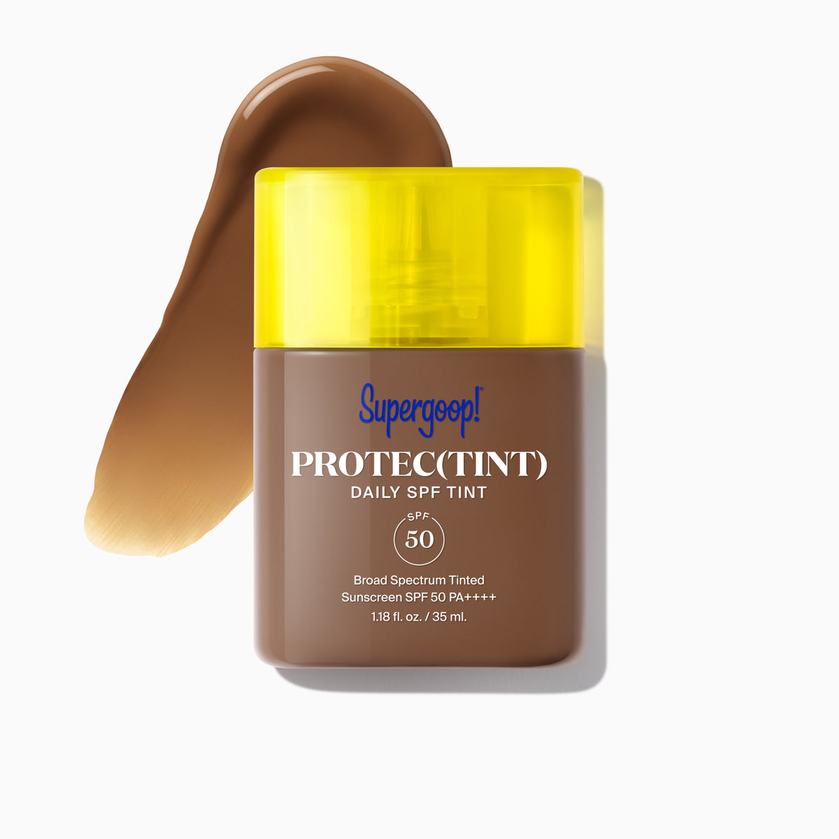 Supergoop! Protec(tint) Daily SPF Tint SPF 50 46N / 1.18 fl. oz. Packshot and goop