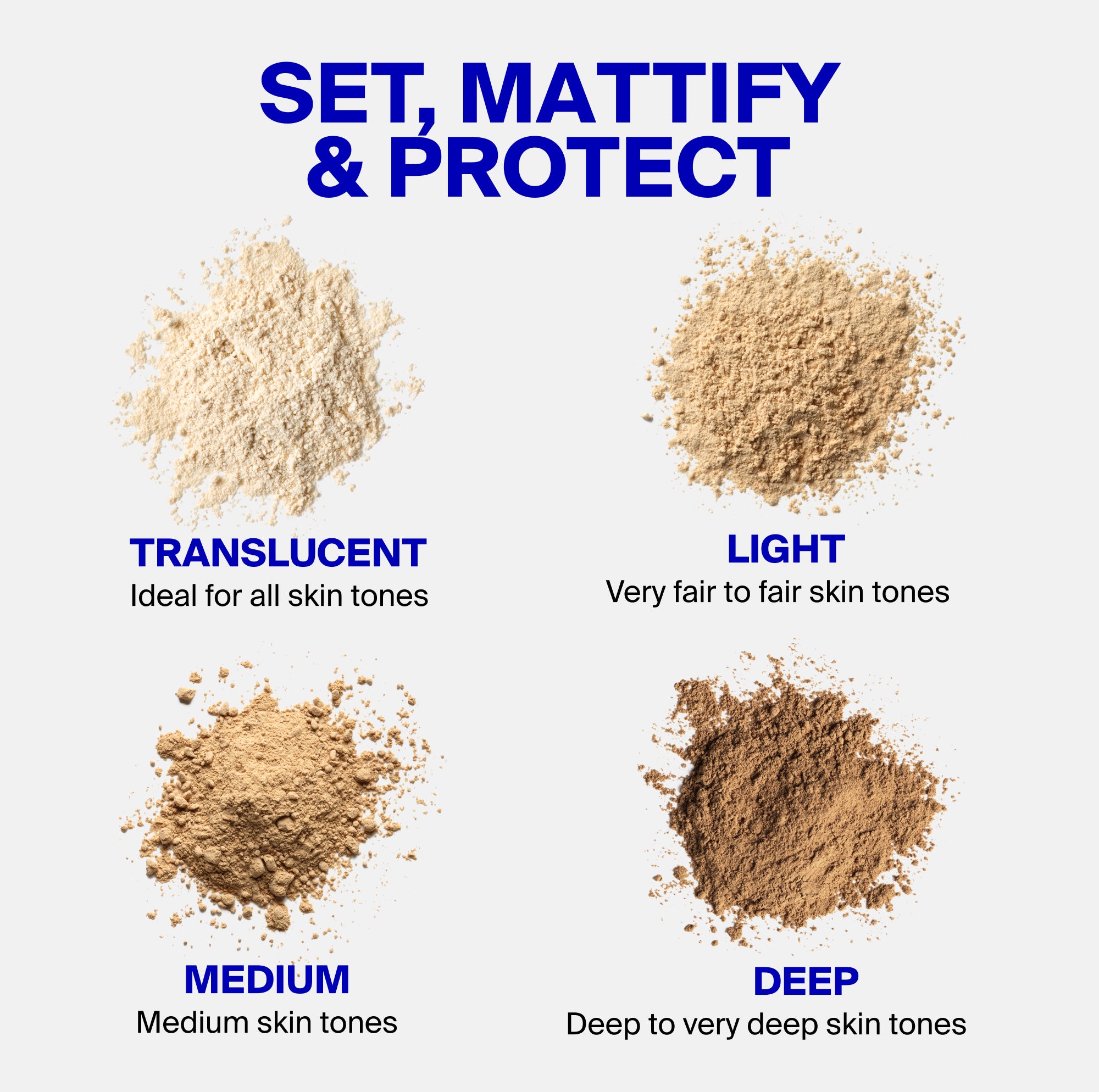 (Re)setting 100% Mineral Powder SPF 35 in shade Translucent Light Medium Deep 