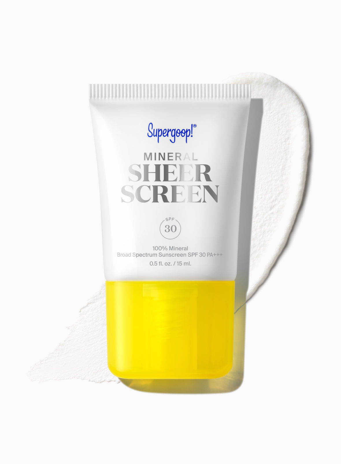 Sheerscreen SPF 30 0.5 fl. oz. Packshot and goop