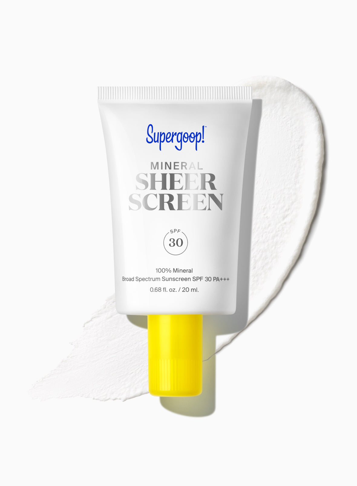 Sheerscreen SPF 30 0.68 fl. oz. Packshot and goop