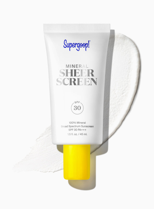 Sheerscreen SPF 30 1.5 fl. oz. Packshot and goop
