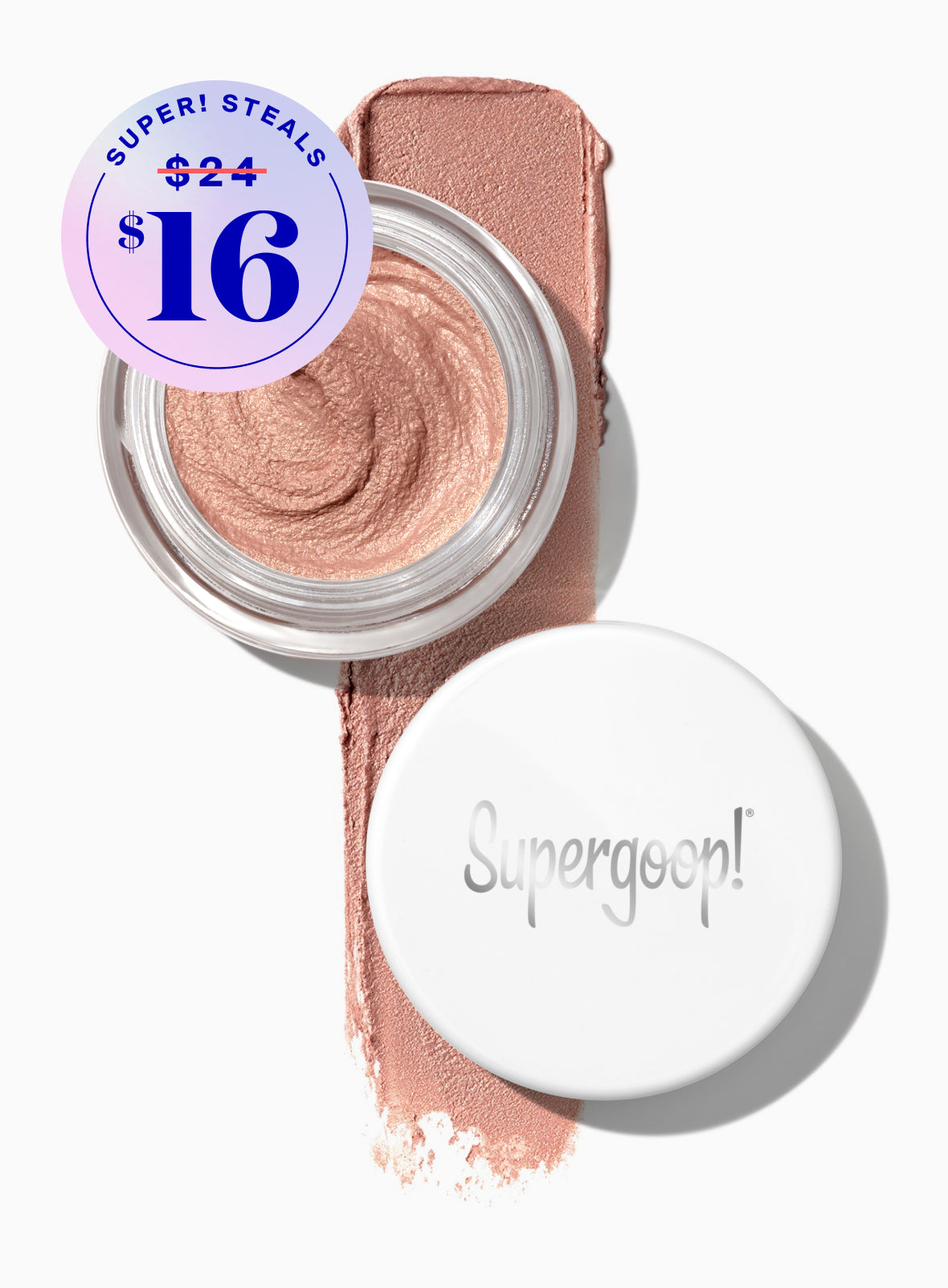 Supergoop! Shimmershade SPF 30 Daydream Packshot and goop