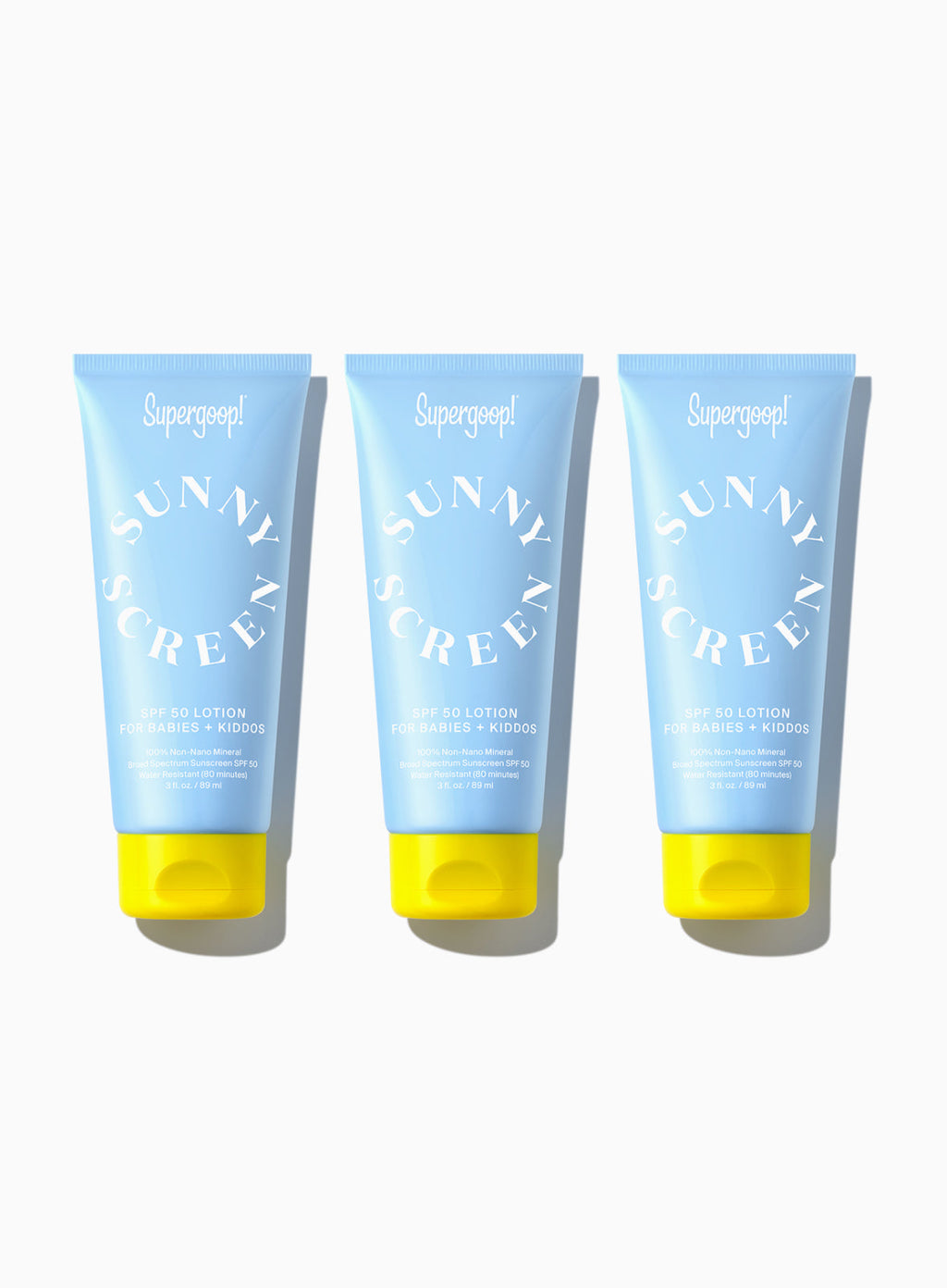 Sunnyscreen 100% Mineral Lotion SPF 50 | Toddler & Baby Sunscreen ...