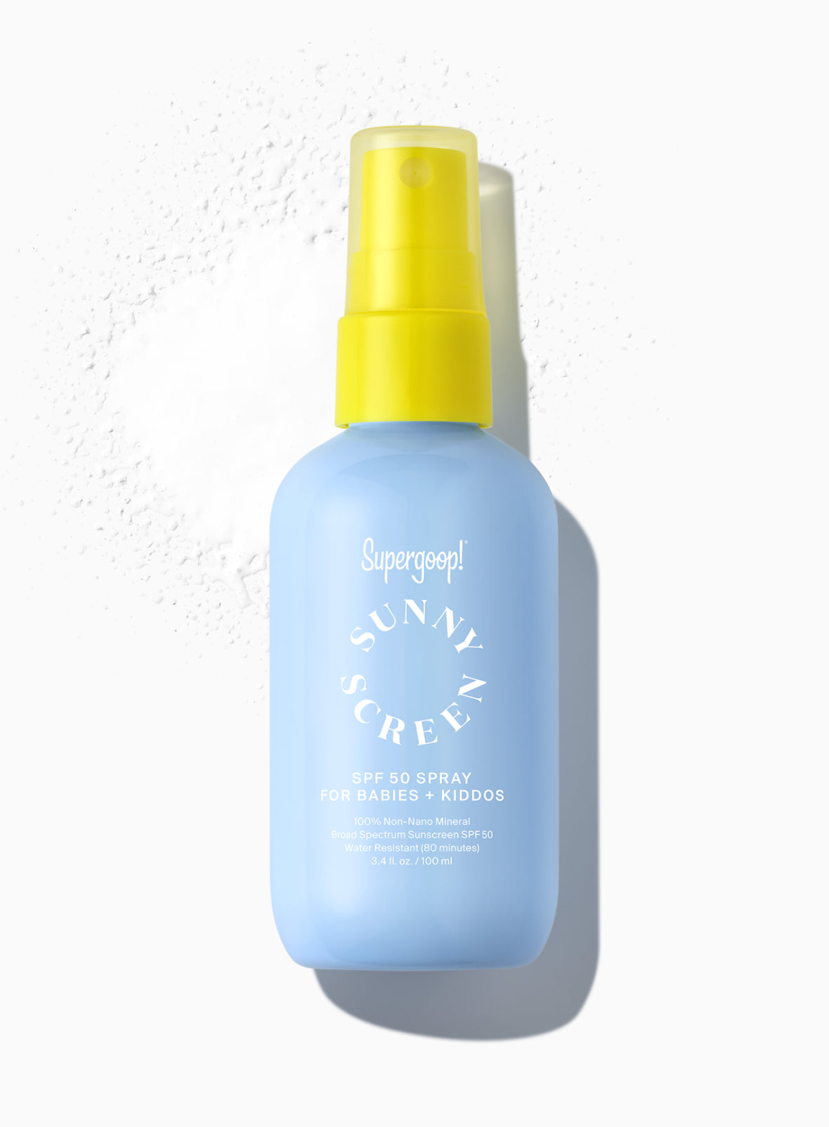 Supergoop! Sunnyscreen™ 100% Mineral Spray SPF 50 3.4 fl. oz. Packshot