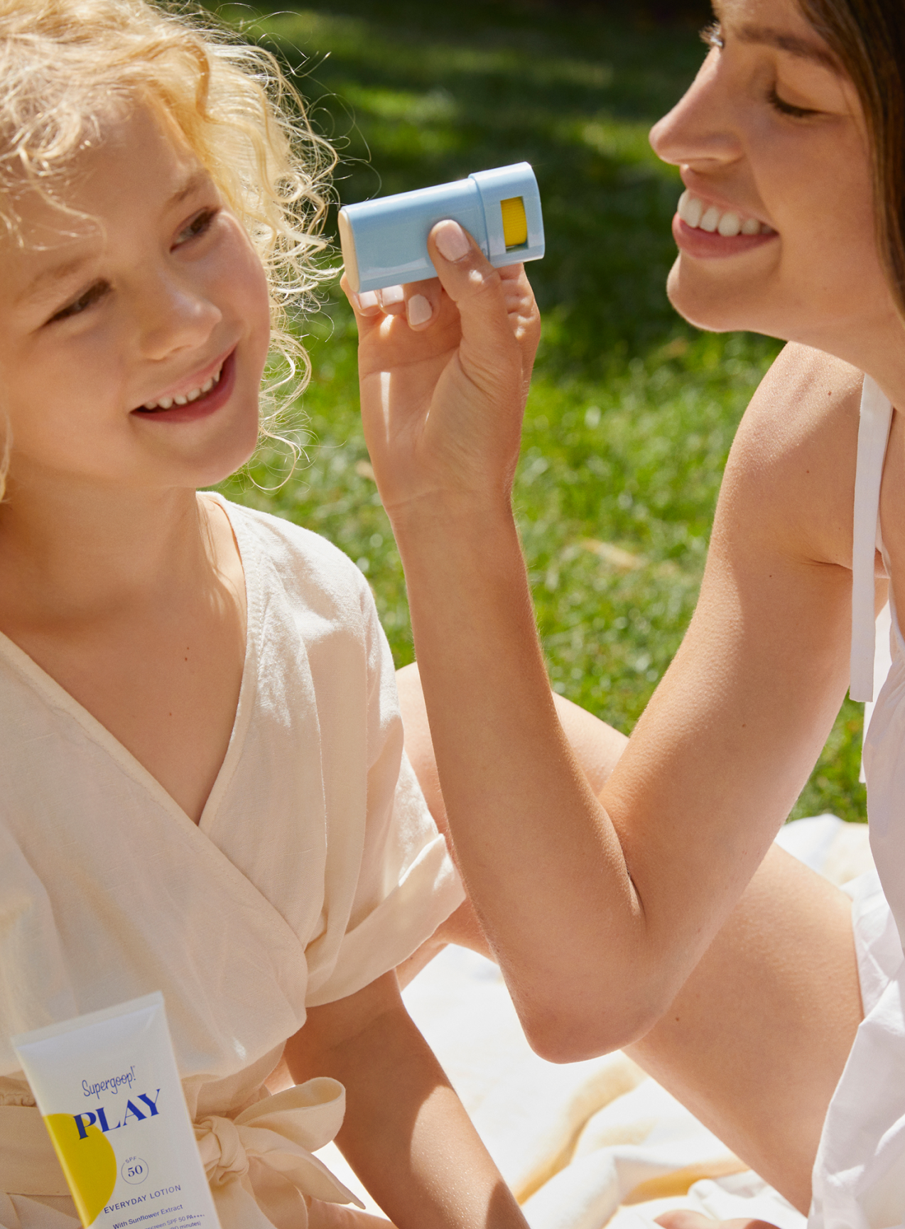 Supergoop! Sunnyscreen™ 100% Mineral Stick SPF 50  .7 oz. / 3-pack stick model with product