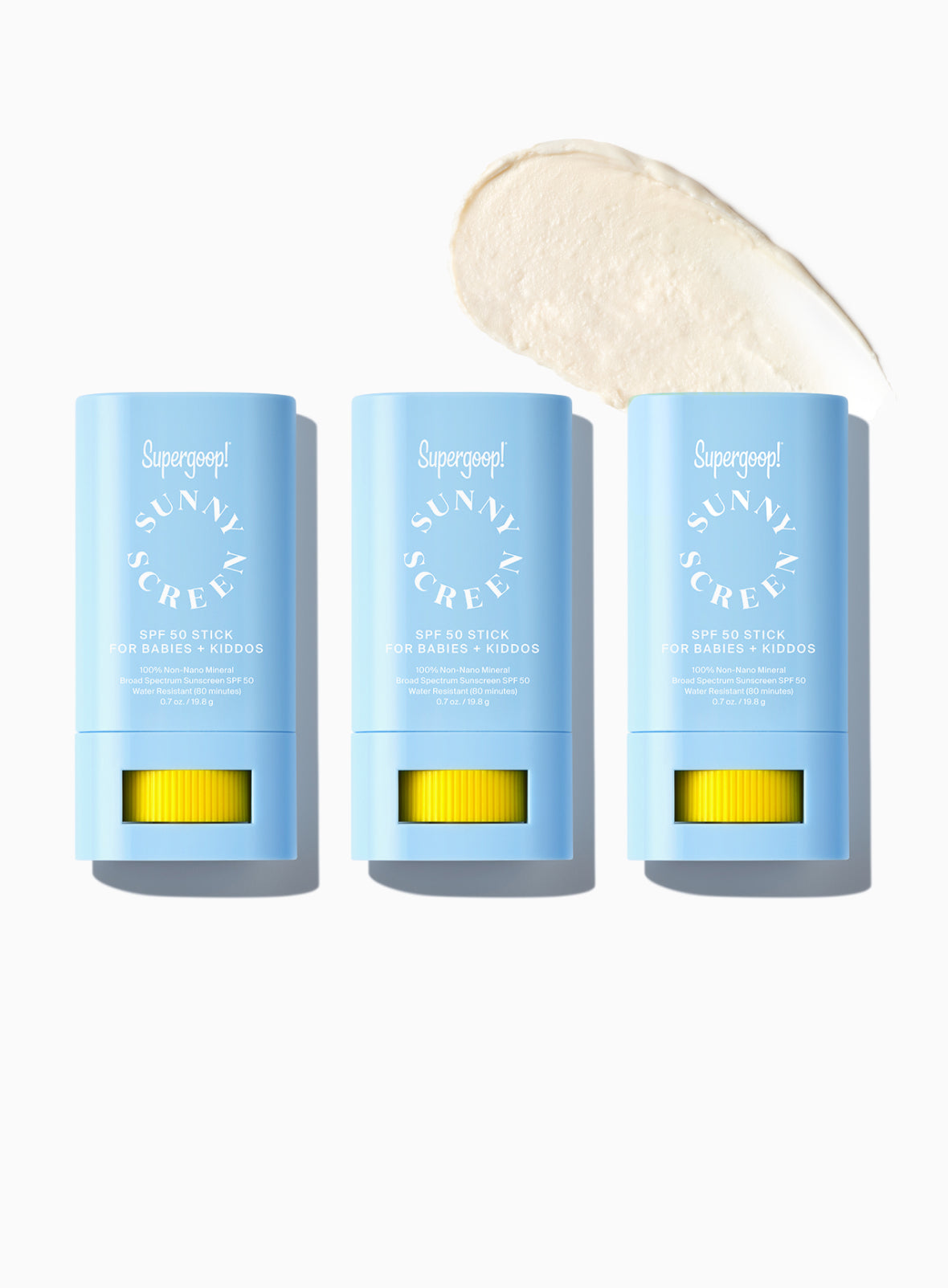 Sunnyscreen 100% Mineral Stick SPF 50 - 3 pack