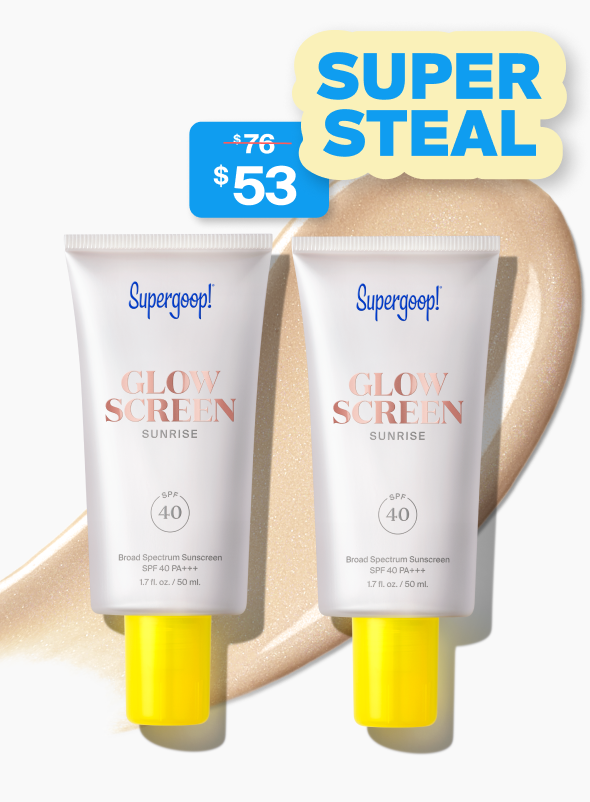 Glowscreen SPF 40 Sunrise / 2-pack Packshot and goop