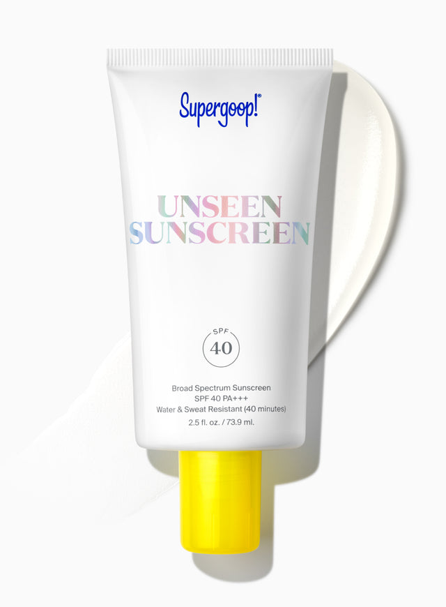 Supergoop! Unseen Sunscreen SPF 40 2.5 fl. oz. Packshot and goop
