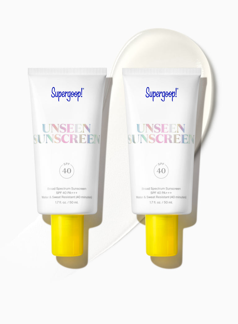 Unseen Sunscreen SPF 40 | Invisible Face Sunscreen | Supergoop!