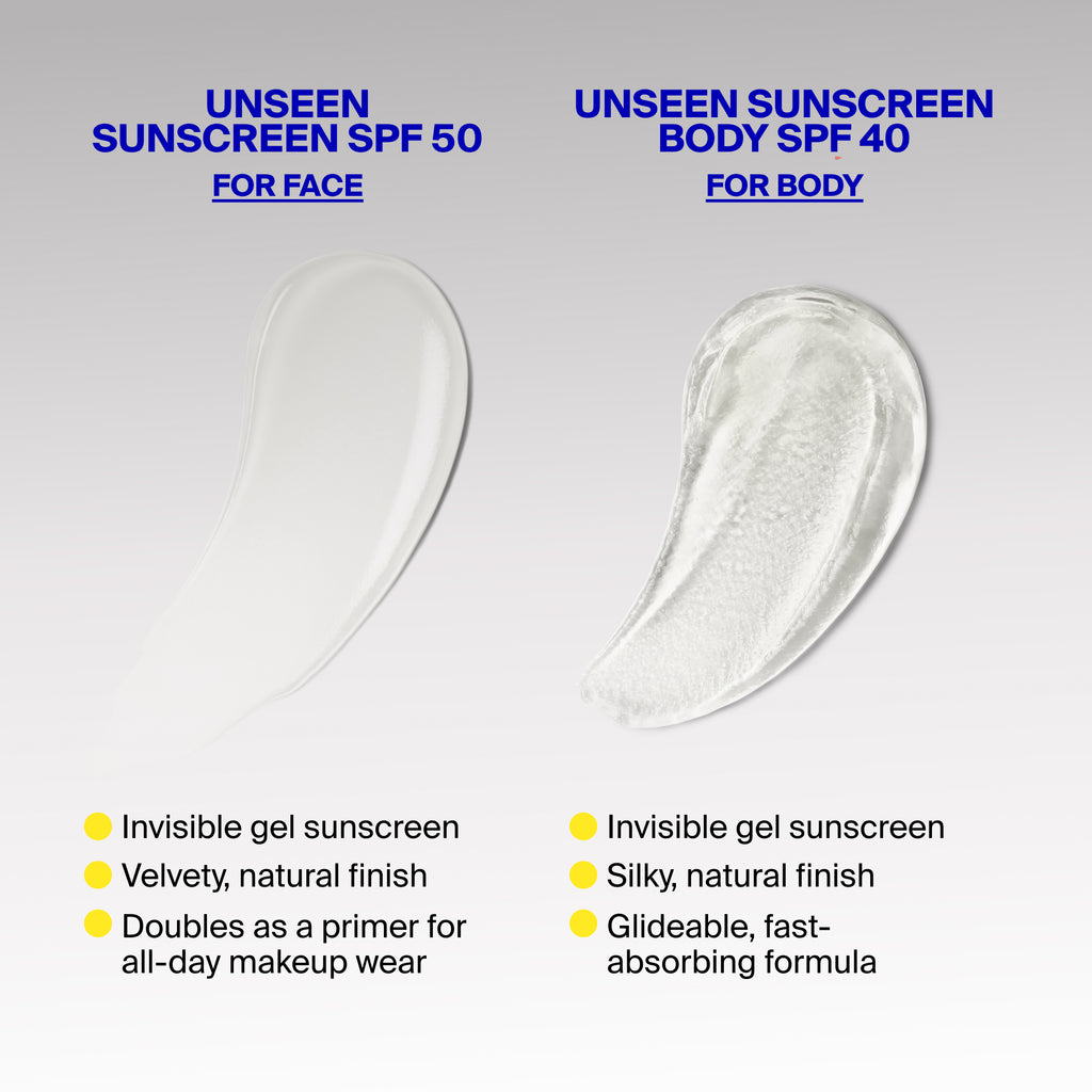 Supergoop! Unseen Sunscreen Body SPF 40 - Clear Sunscreen Gel